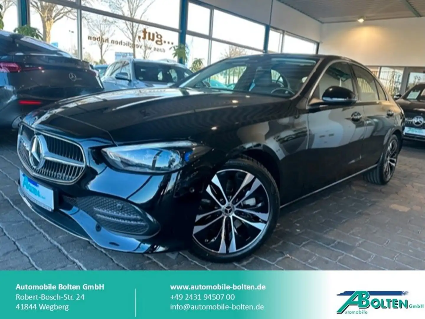 Mercedes-Benz C 300 d- Panorama-Schiebedach-360*-Digital light Schwarz - 1