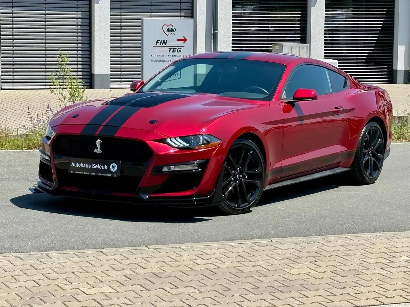 Ford Mustang Shelby GT 500 Look *SHZ*SBL**Navi*20zoll* Rouge - 1