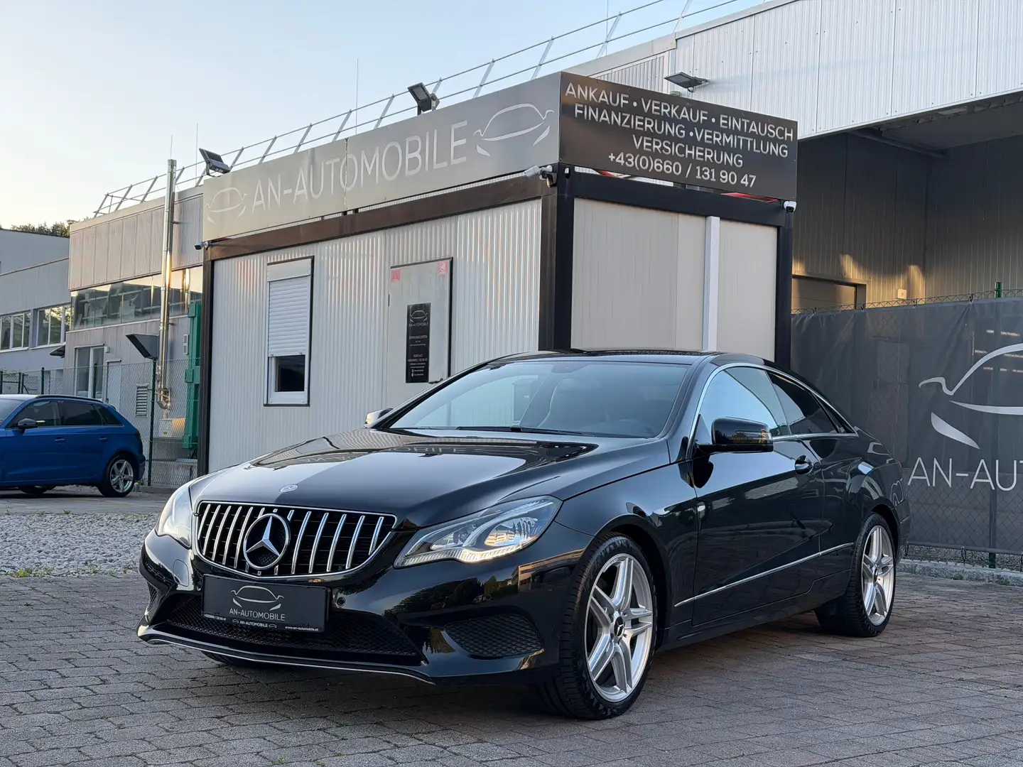 Mercedes-Benz E 220 d Coupe Aut. BlueTec Finanzierung möglich Schwarz - 1