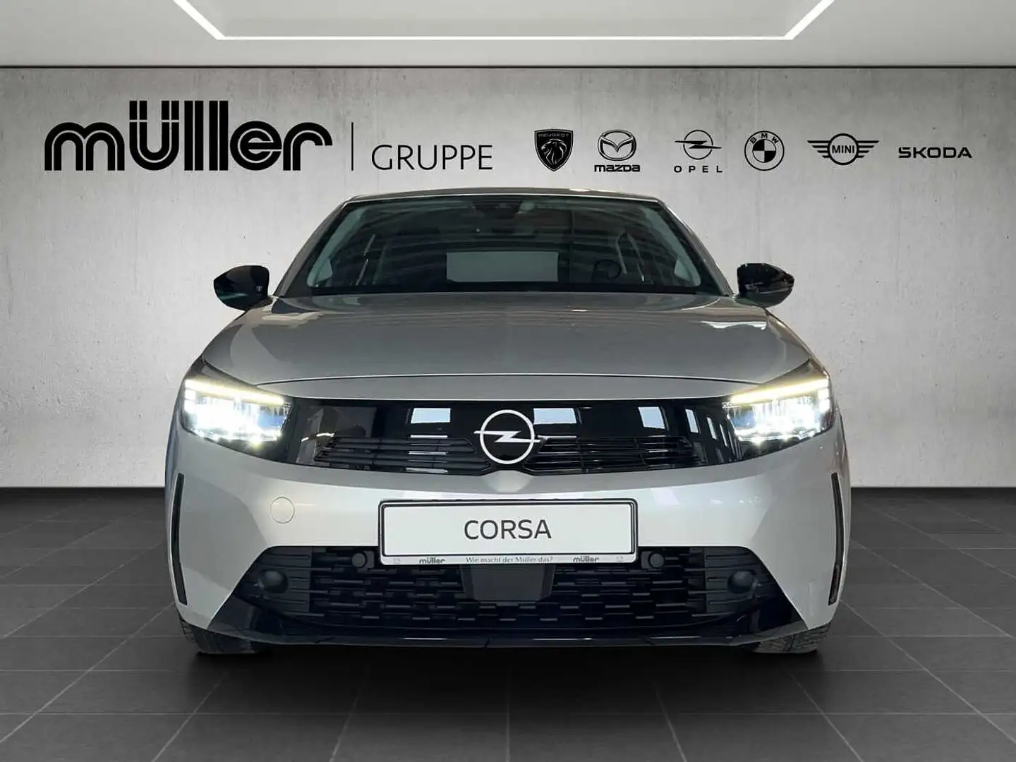 Opel Corsa 5-Türer 1.2 Start/Stop Silber - 2