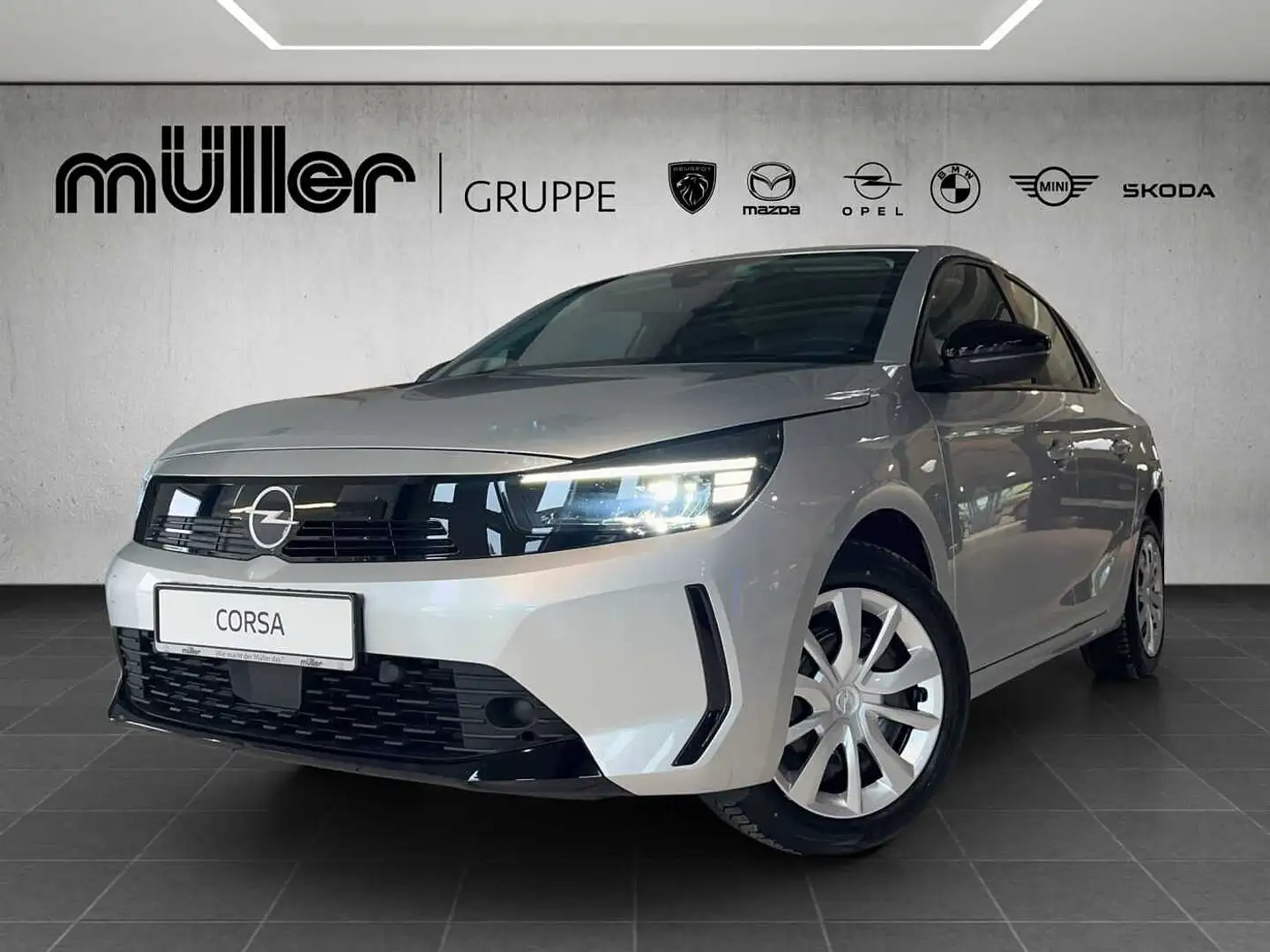 Opel Corsa 5-Türer 1.2 Start/Stop Silber - 1