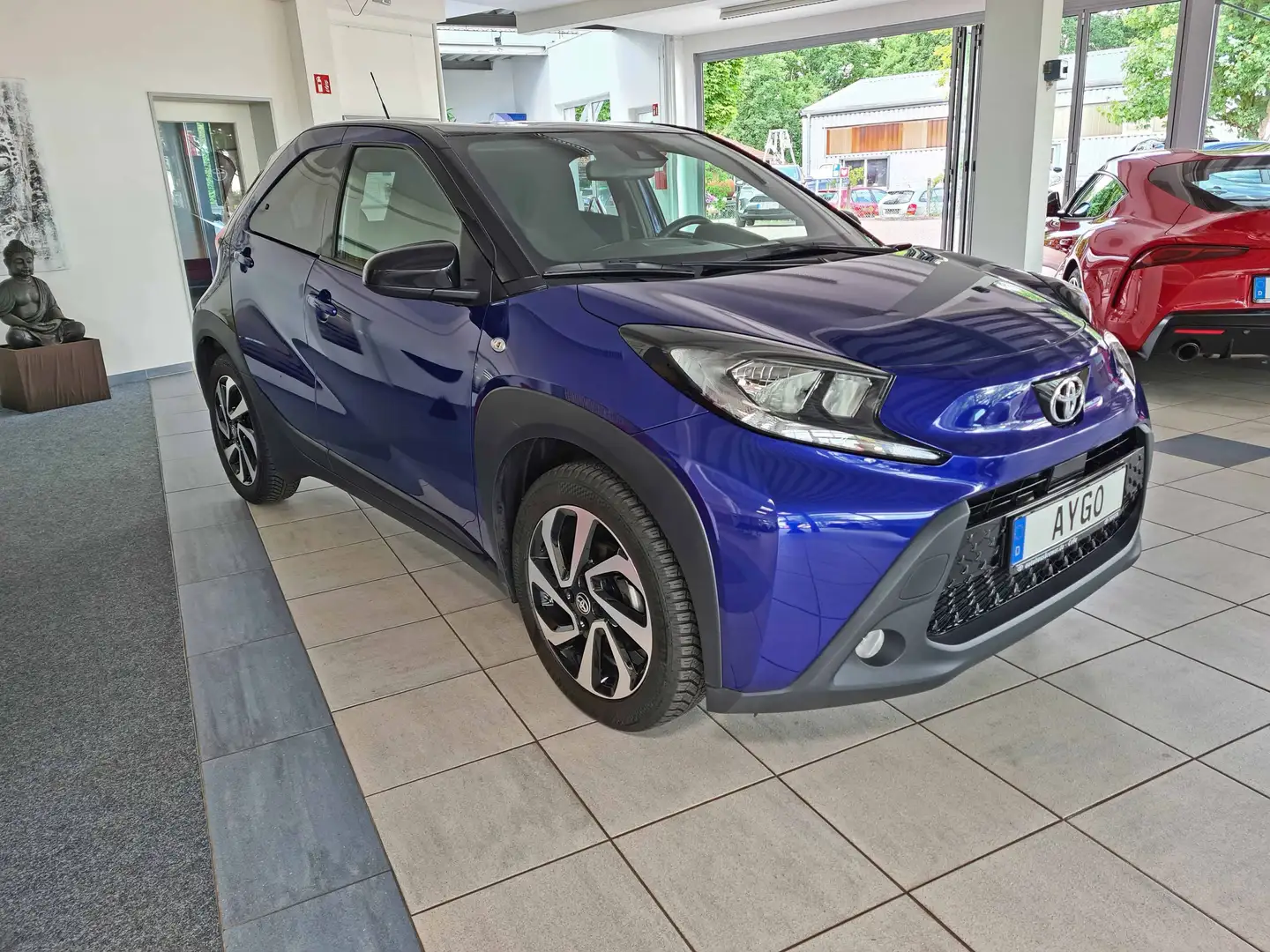 Toyota Aygo X Pulse + Allwetterreifen + Bleu - 2