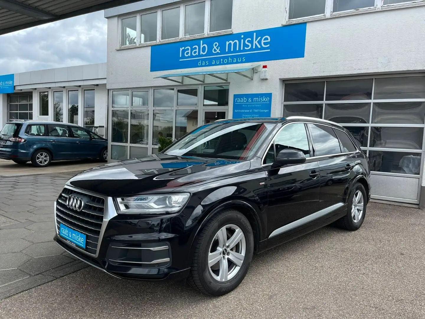 Audi Q7 3.0 TDI quattro S line *AHK/Navi/Kamera* Noir - 1