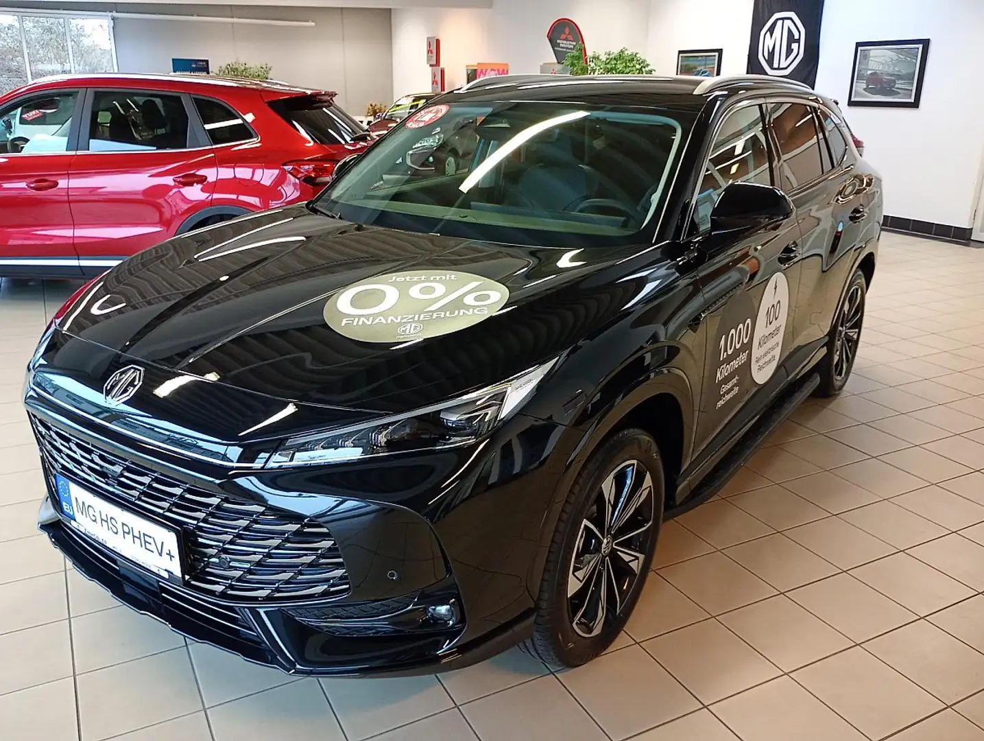 MG HS PHEV+ Luxury 21,4kWh Aut. Winterräder gratis Schwarz - 1