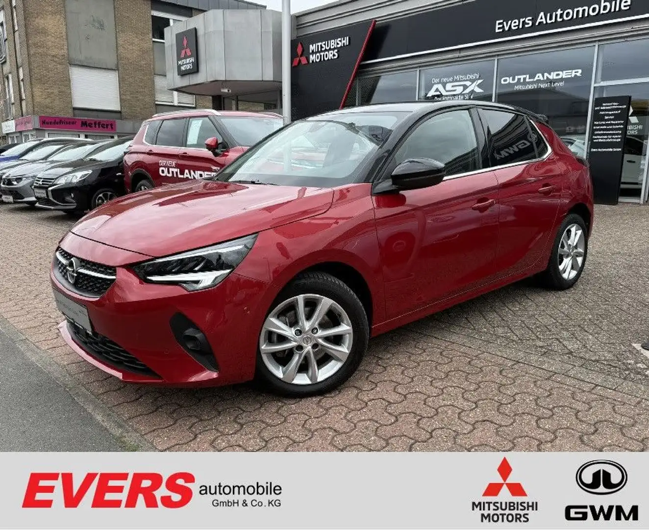 Opel Corsa 1.2 Elegance *Automatik *LED *SHZ *PDC Rot - 1