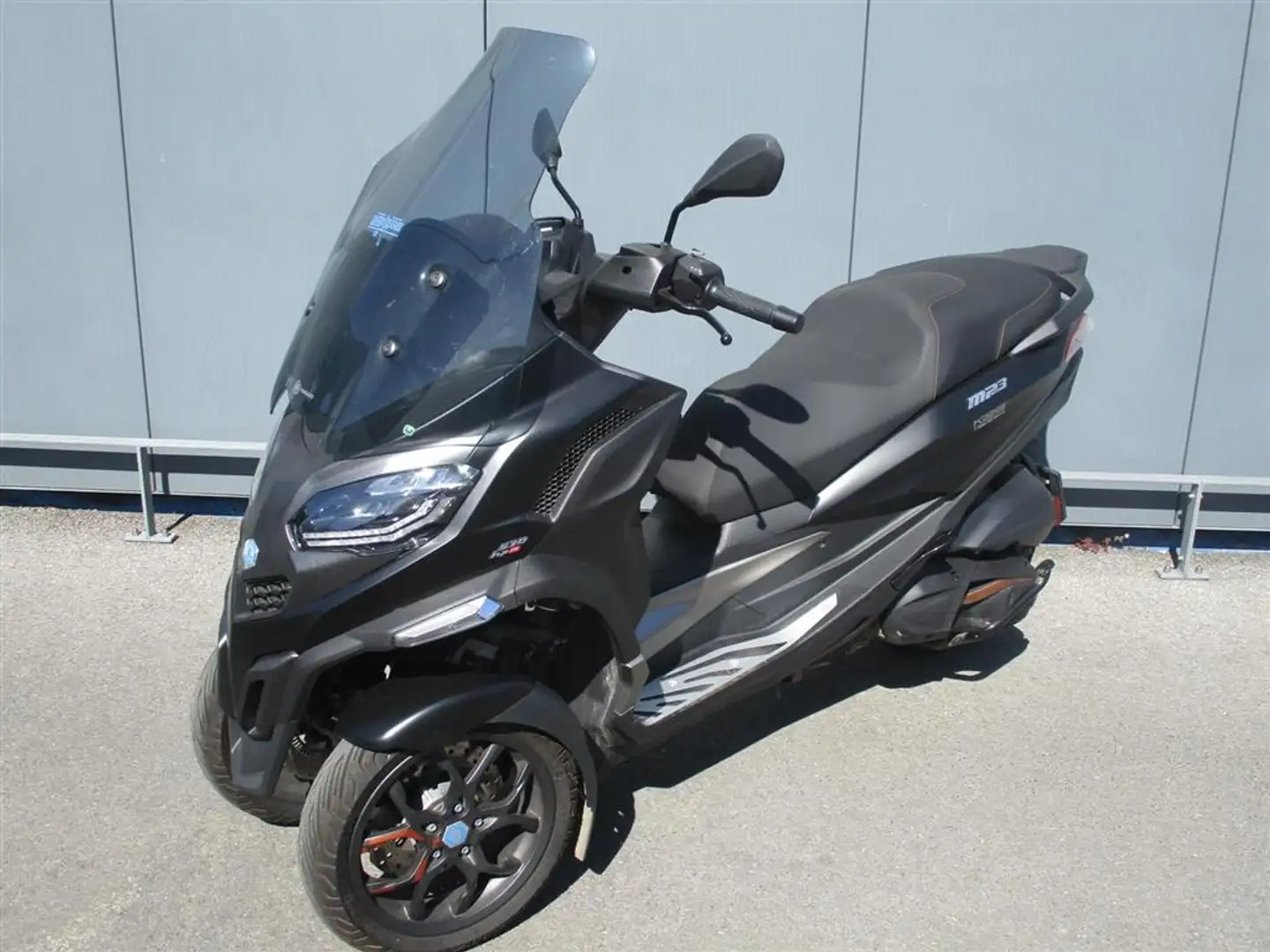 Piaggio MP3 530 mooie MP3 mat zwart met 1j garantie Negru - 2