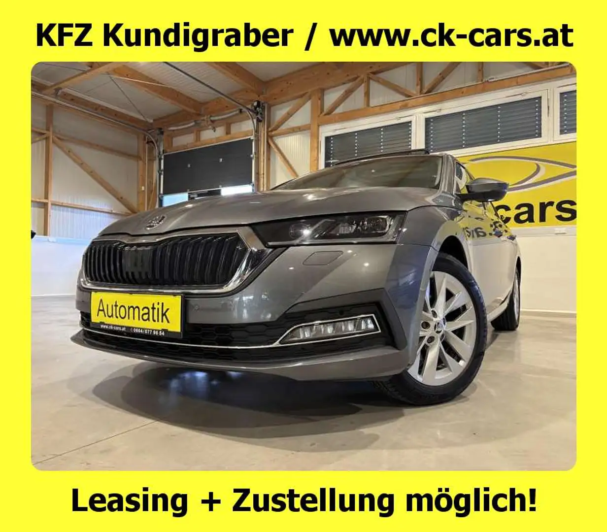 Skoda Octavia DSG SKY VIRTUAL COCKPIT MATRIX BEAM PANORAMADACH 3-SPEICHENSPORTLENKRAD ABGEFLACHT BEHEIZBAR Grau - 1