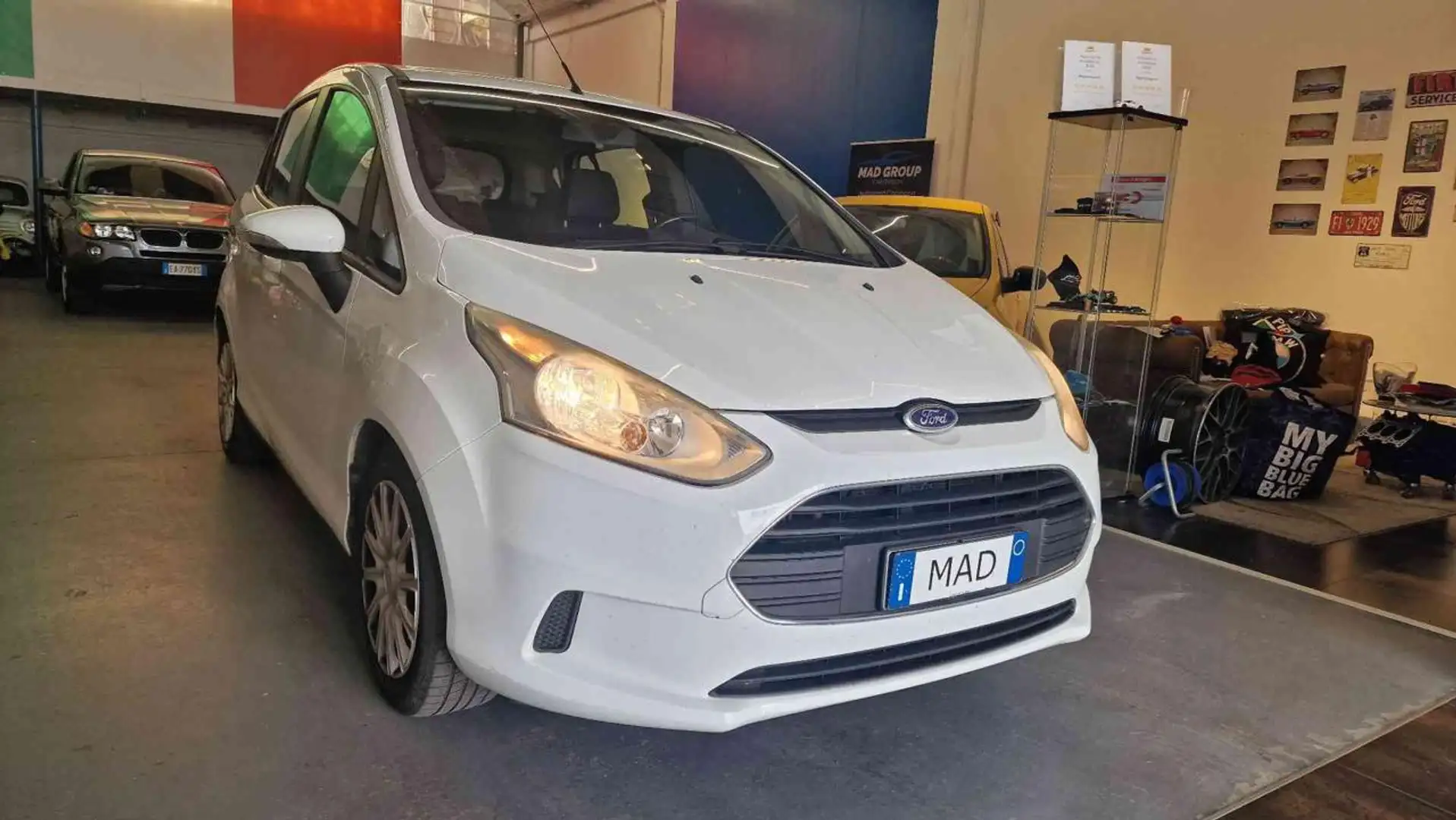 Ford B-Max 1.6 TDCi 95 CV Titanium BASSI CONSUMI GRANDI SPAZI Bianco - 1
