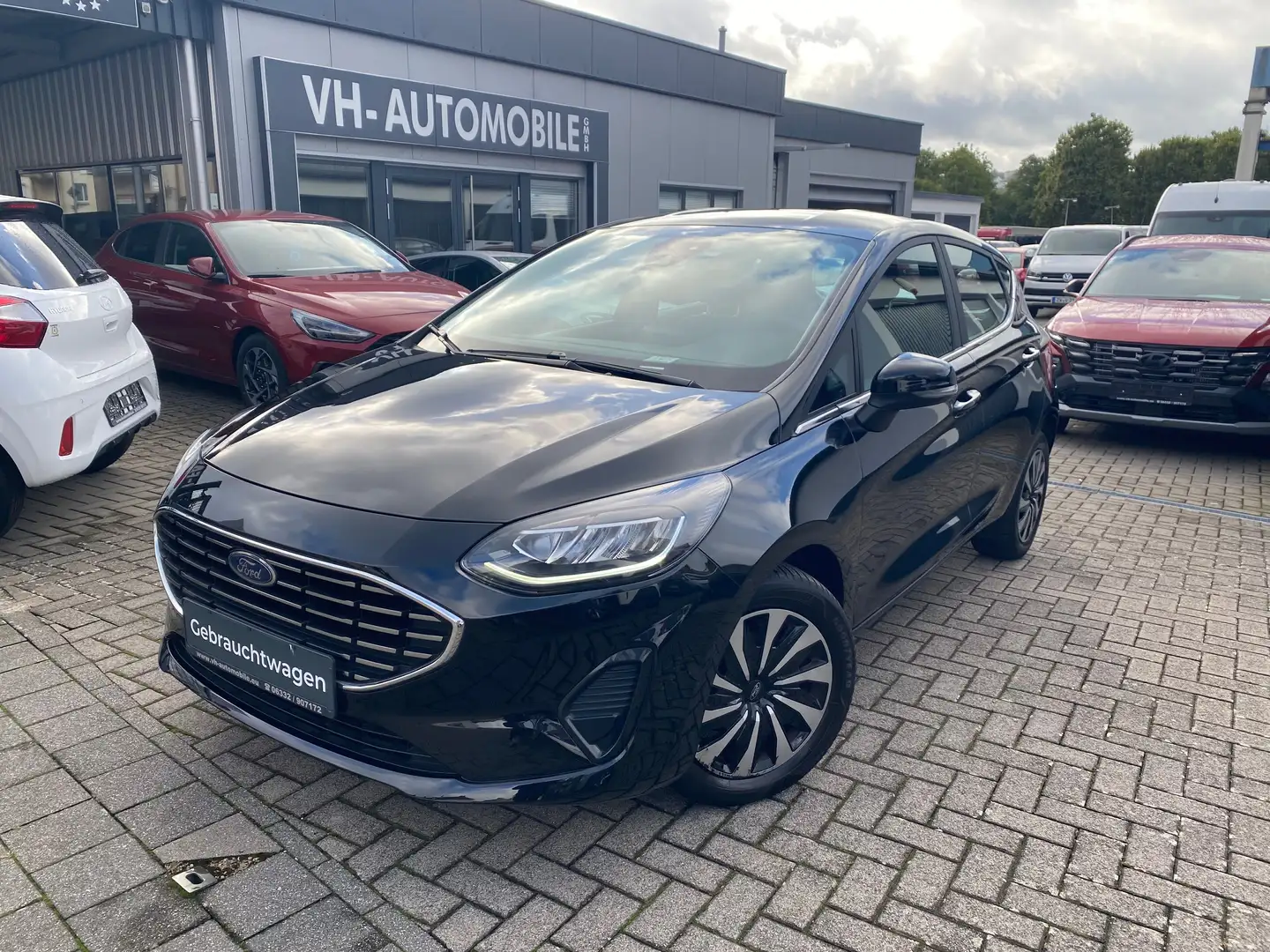 Ford Fiesta APPLE&ANDROID*bhzb.FRONTSCHEIBE&LENKRAD&SHZ*PDC hi Noir - 2