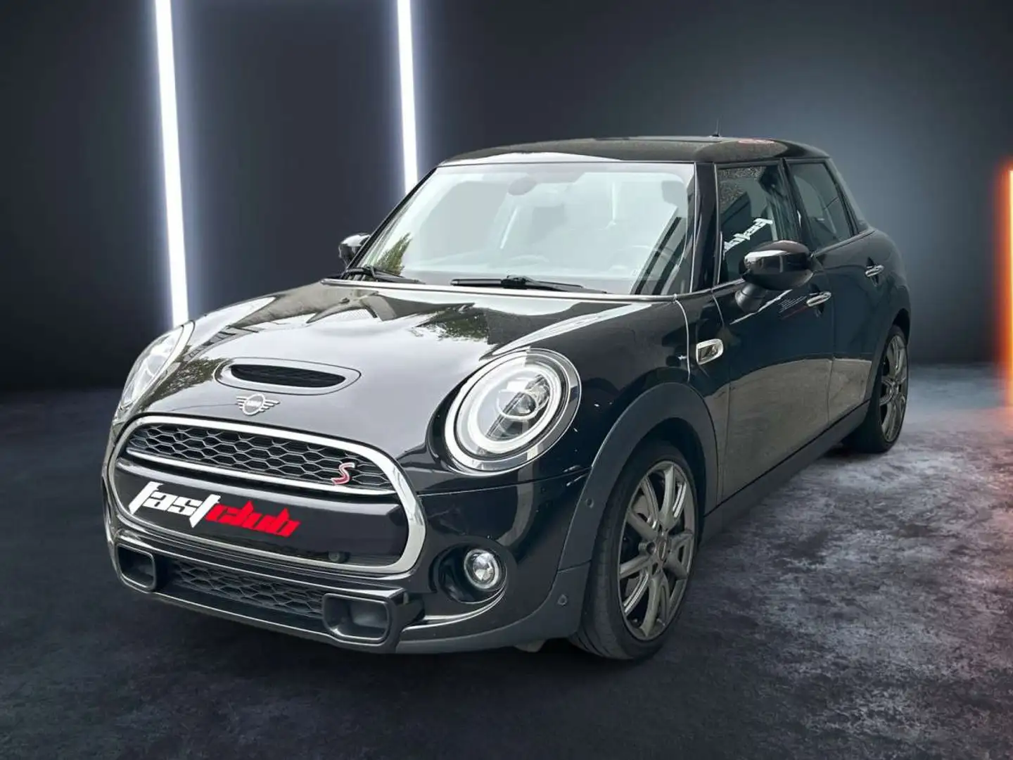 MINI Cooper S BVA xénon JA WORKS GPS BVA full options Zwart - 1