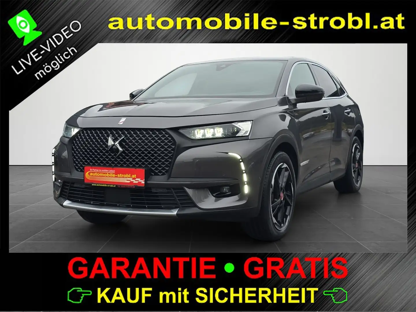 DS Automobiles DS 7 Crossback Hyb. 4x4 Perf.-Line GARANTIE Grigio - 1