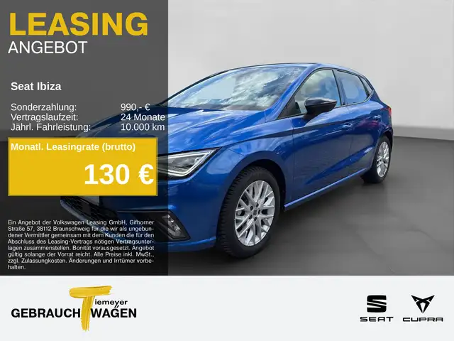 2025 Seat Ibiza in Blue for sale