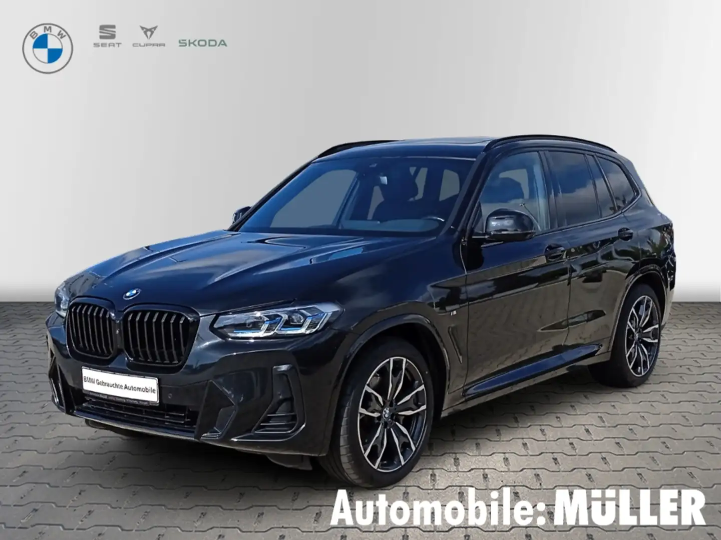 BMW X3 xDrive 30d M Sport+AHK+PANORAMADACH+360°KAMERA Noir - 1