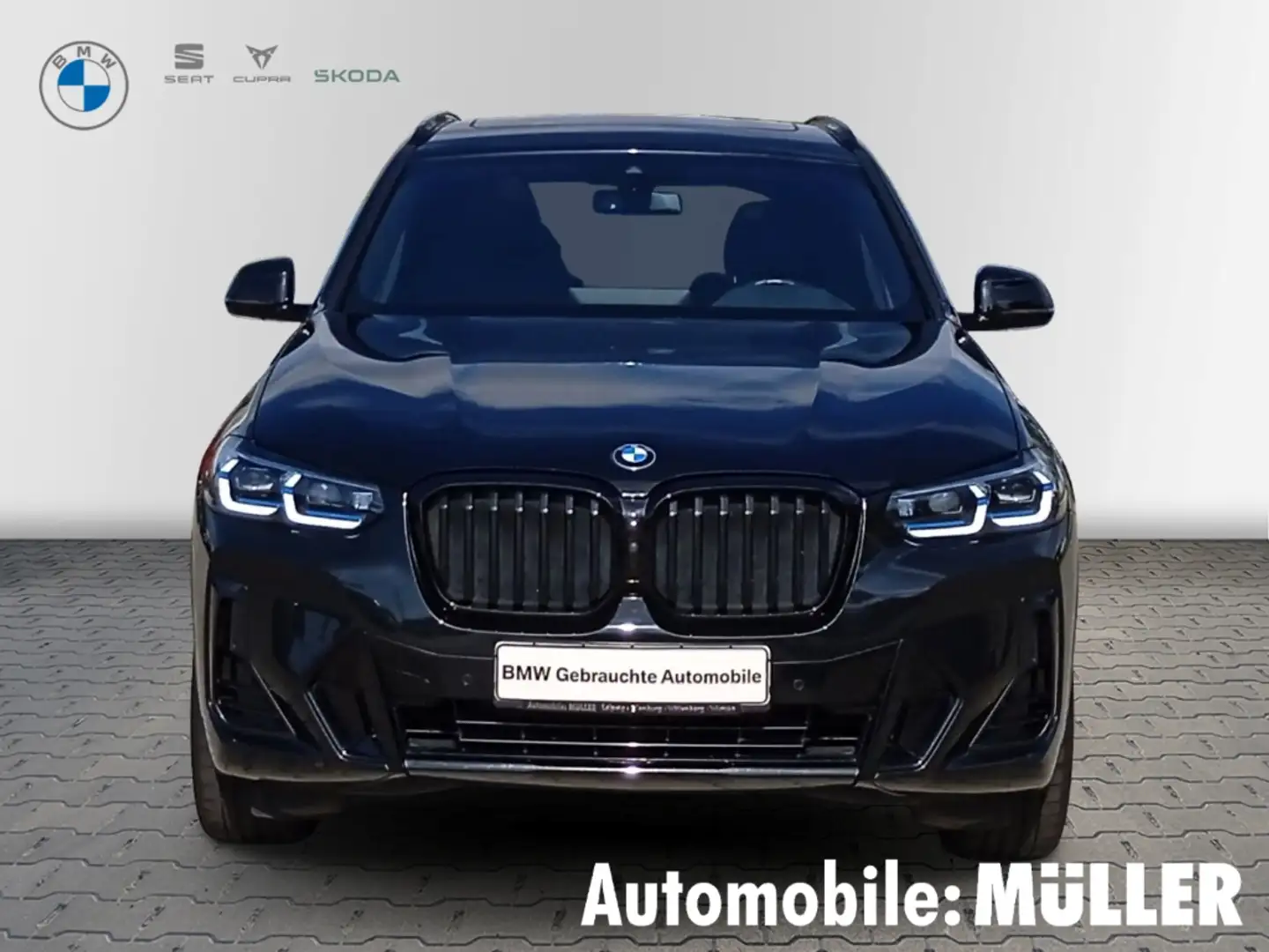 BMW X3 xDrive 30d M Sport+AHK+PANORAMADACH+360°KAMERA Noir - 2