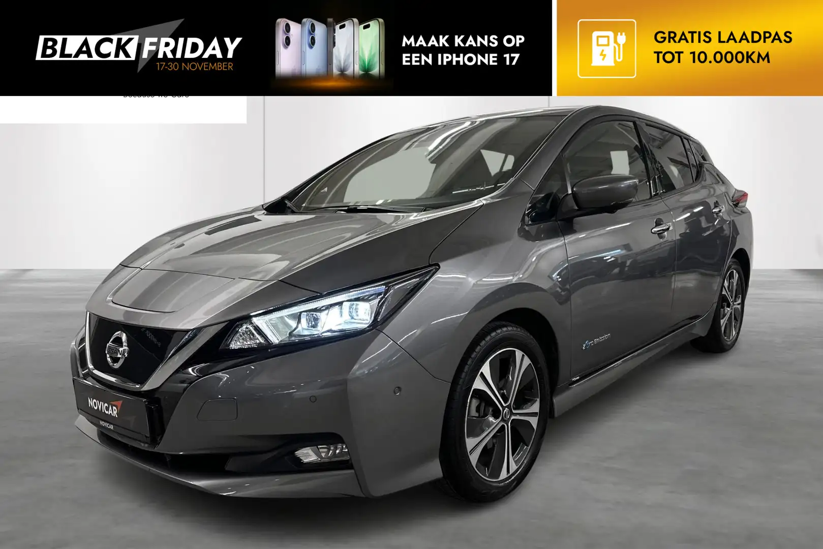 Nissan Leaf Tekna 40kWh Grigio - 1