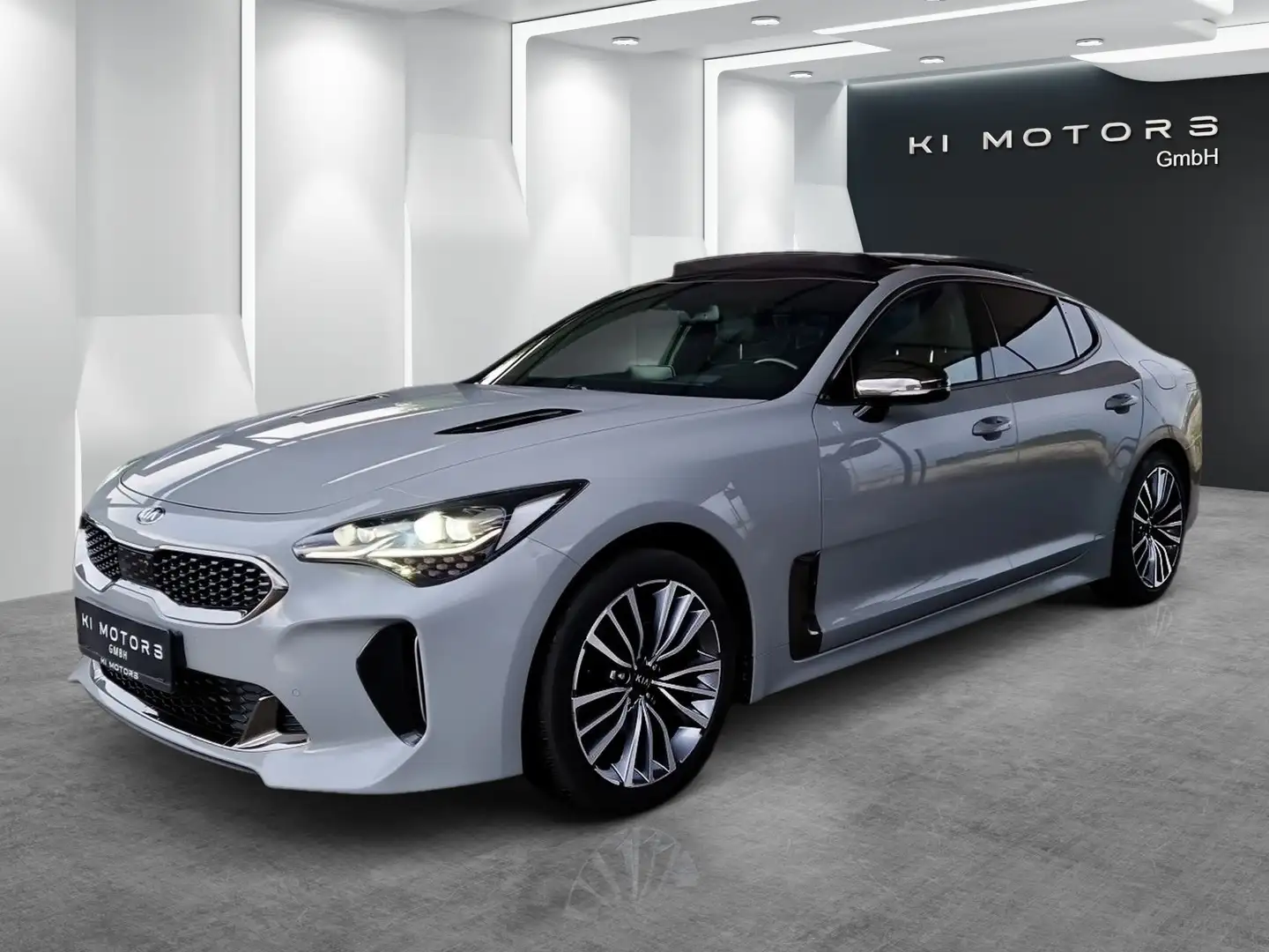 Kia Stinger GT-Line 4WD Šedá - 1