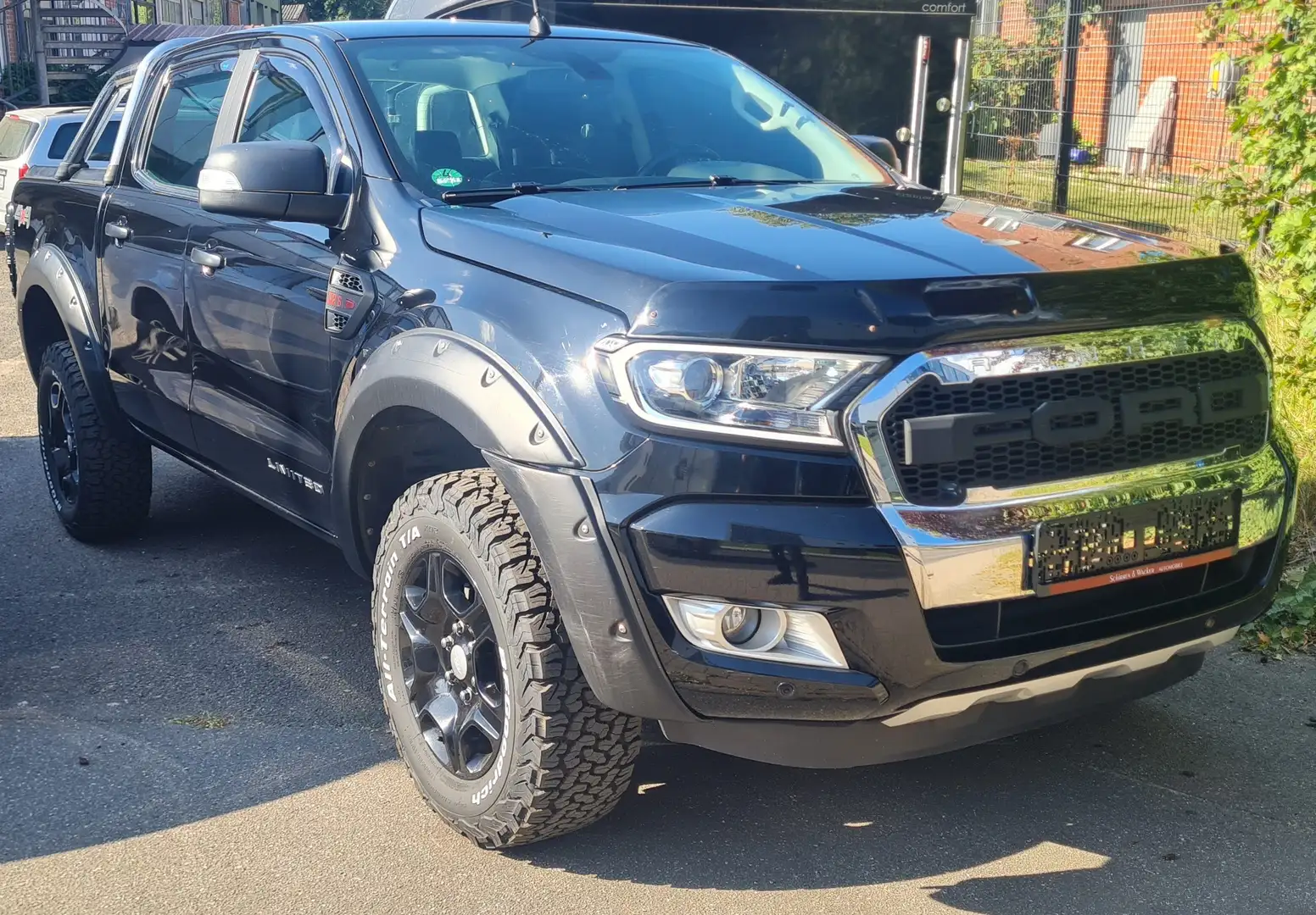 Ford Ranger Limited Doppelkabine 4x4 Schwarz - 1