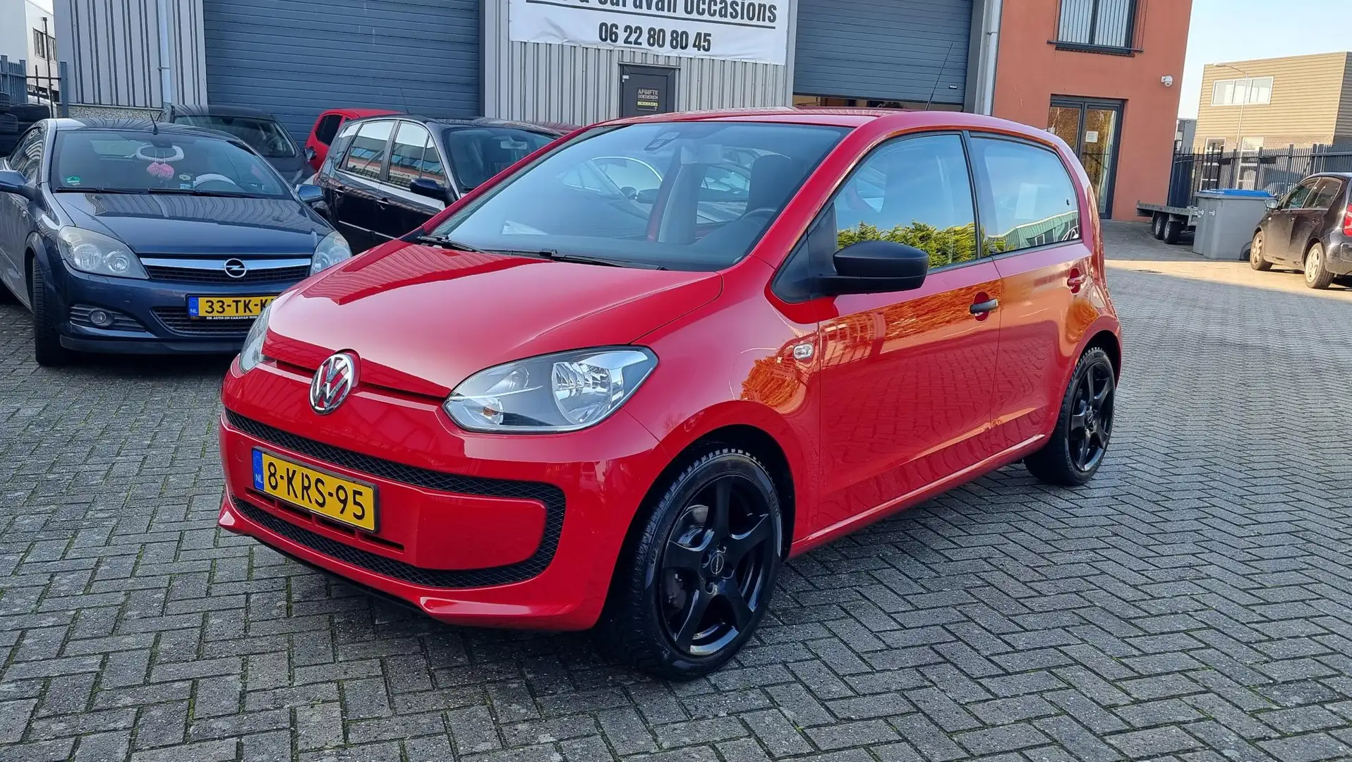 Volkswagen up! 1.0 move up! 16" Sportvelgen, Airco, el ramen, NAP Rouge - 1