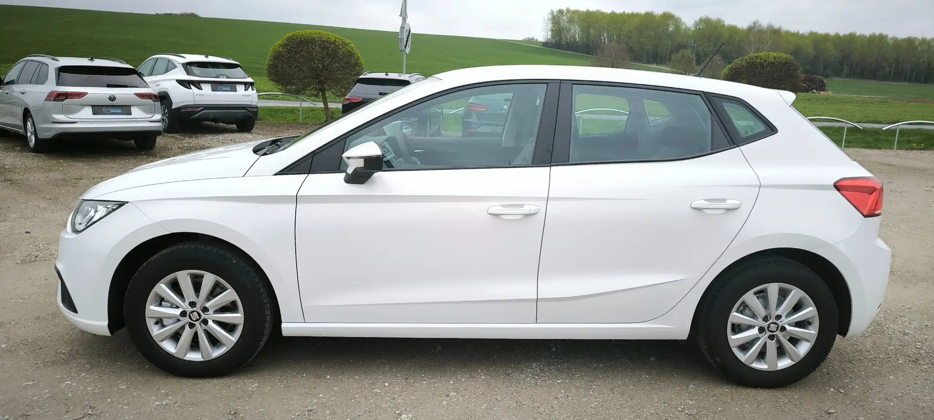SEAT Ibiza Style 1,6 TDI CR*ERSTBESITZ*PDC HI*SITZHEIZUNG Weiß - 2