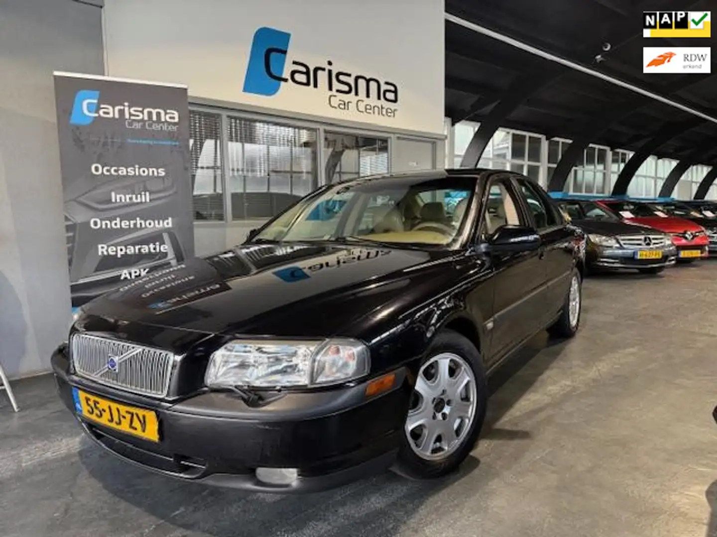 Volvo S80 2.4 Elite Aut.|Youngtimer|Leder|Camera|Airco Noir - 1
