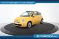 Fiat 500C 1.2 Lounge *Leer*Cabrio*Park assist* Geel - thumbnail 4