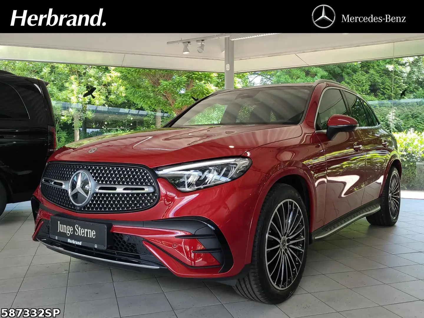 Mercedes-Benz GLC 300 d 4M AMG  AHK Pano 20" Memory Lenkradhzg Rosso - 1