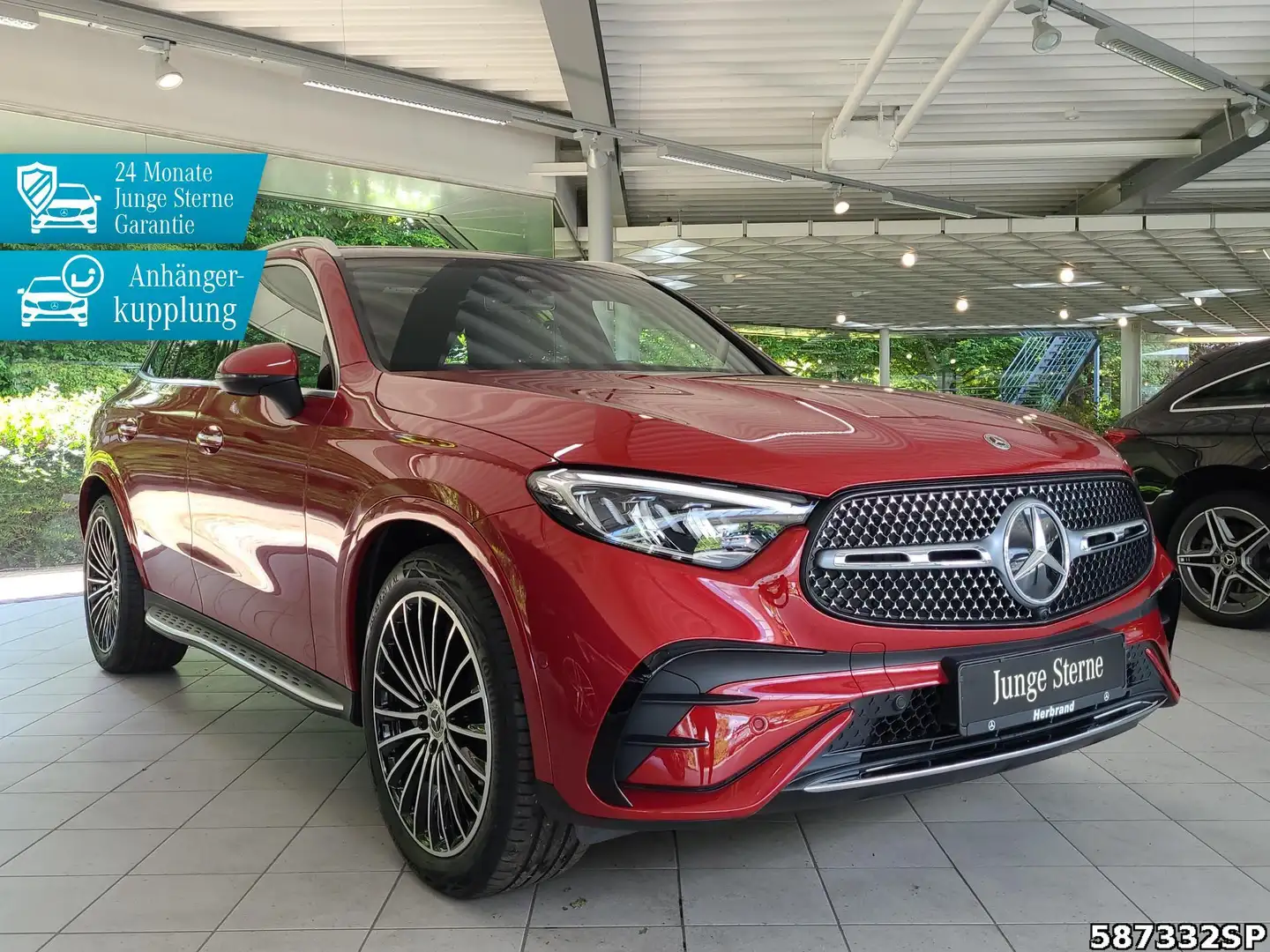 Mercedes-Benz GLC 300 d 4M AMG AHK Pano 20" Memory Lenkradhzg Rojo - 2