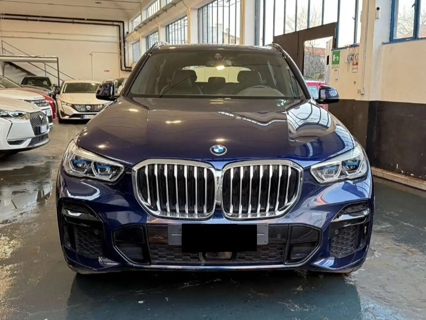BMW X5 M 30d M sport Modrá - 1