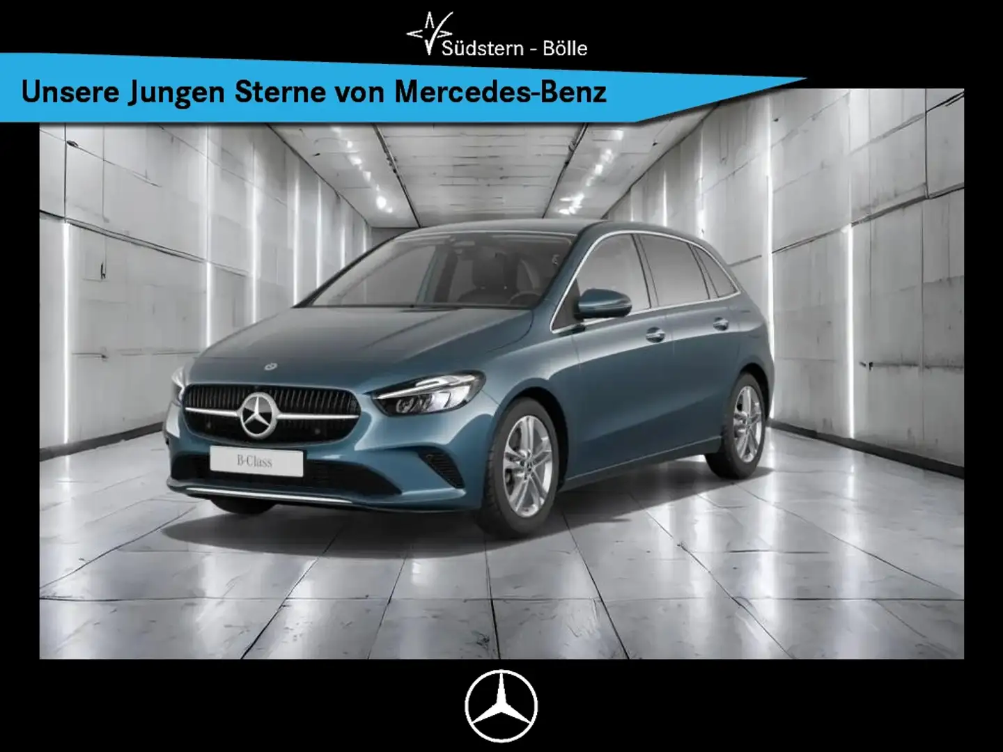 Mercedes-Benz B 220 4M PROGRESSIVE-ADV.PLUS+AHK+KEYL.GO+TOTW.+ Blau - 1