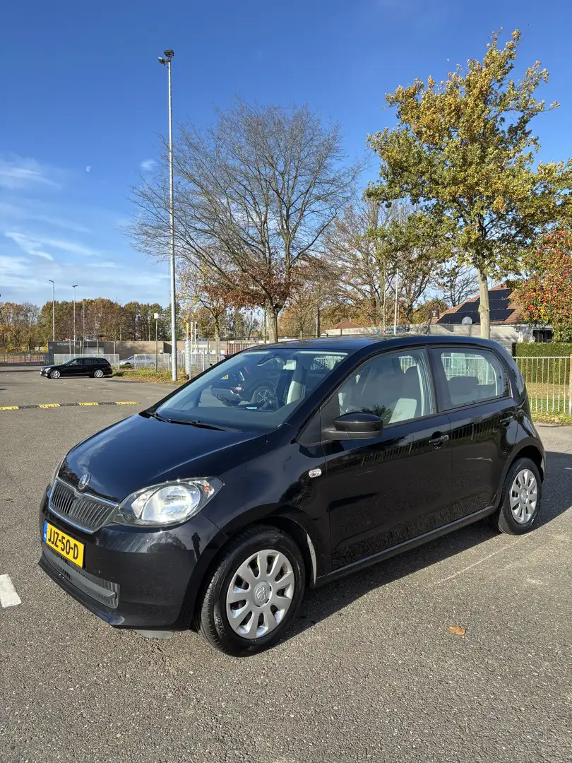 Skoda Citigo 1.0 Ambition AUTOMAAT Zwart - 1