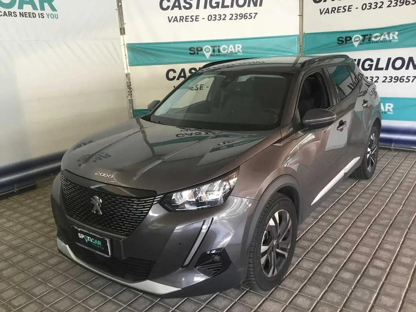 Peugeot 2008 Allure Pack 1.5 Hdi 110 cv - Usata Grigio - 1