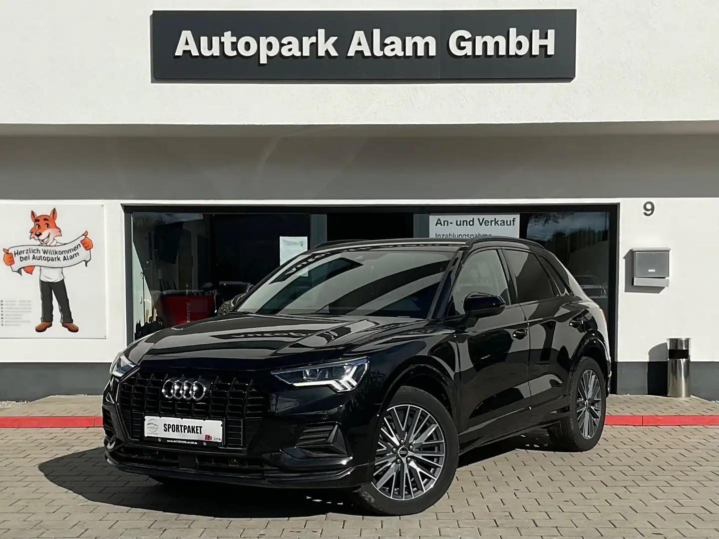 Audi Q3 35 TDI S-Line ACC AHK LED RFK Sthg ViCo Schwarz - 1