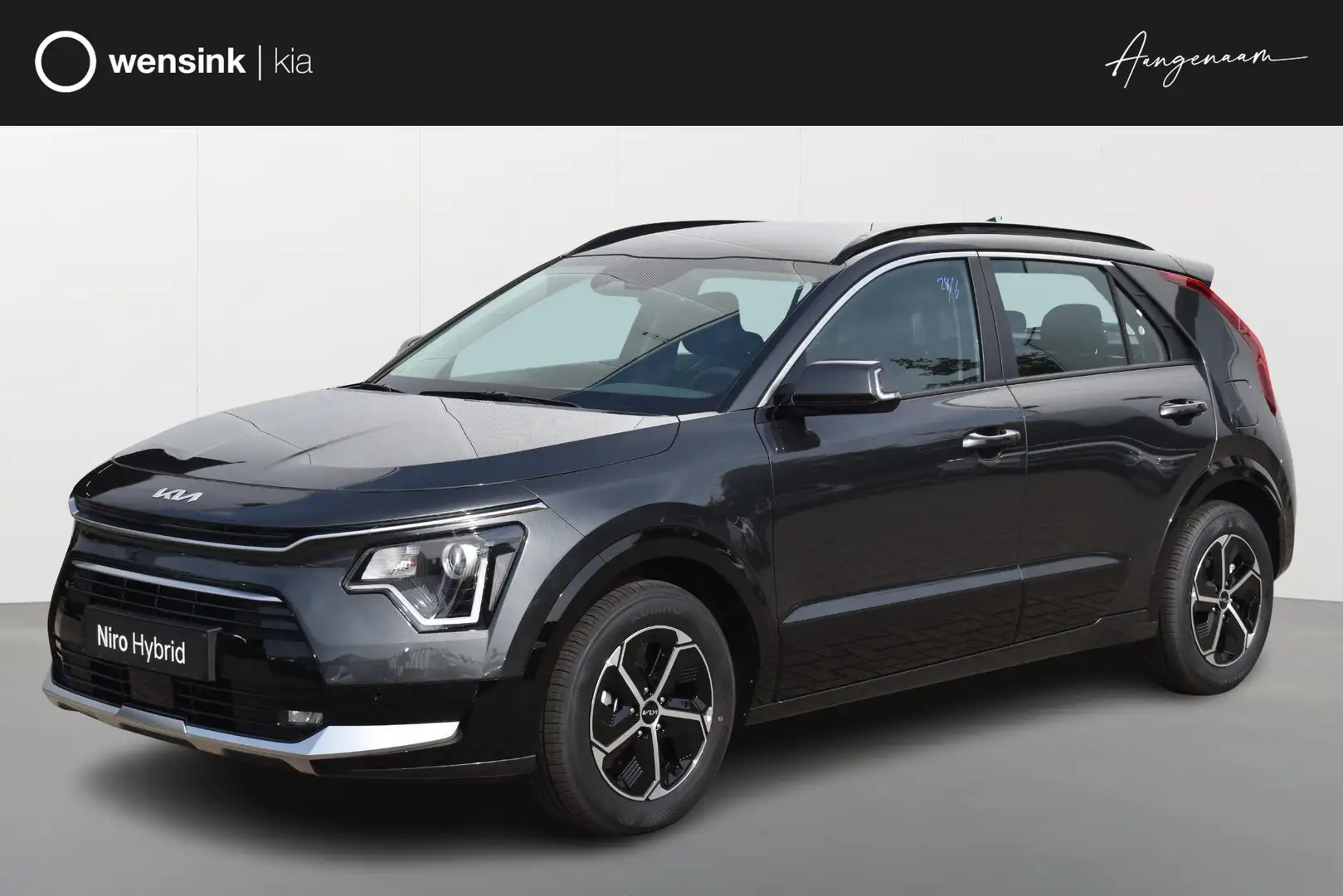 Kia Niro HEV 1.6 GDi Hybrid DynamicLine Prijs is incl. inru Grijs - 1