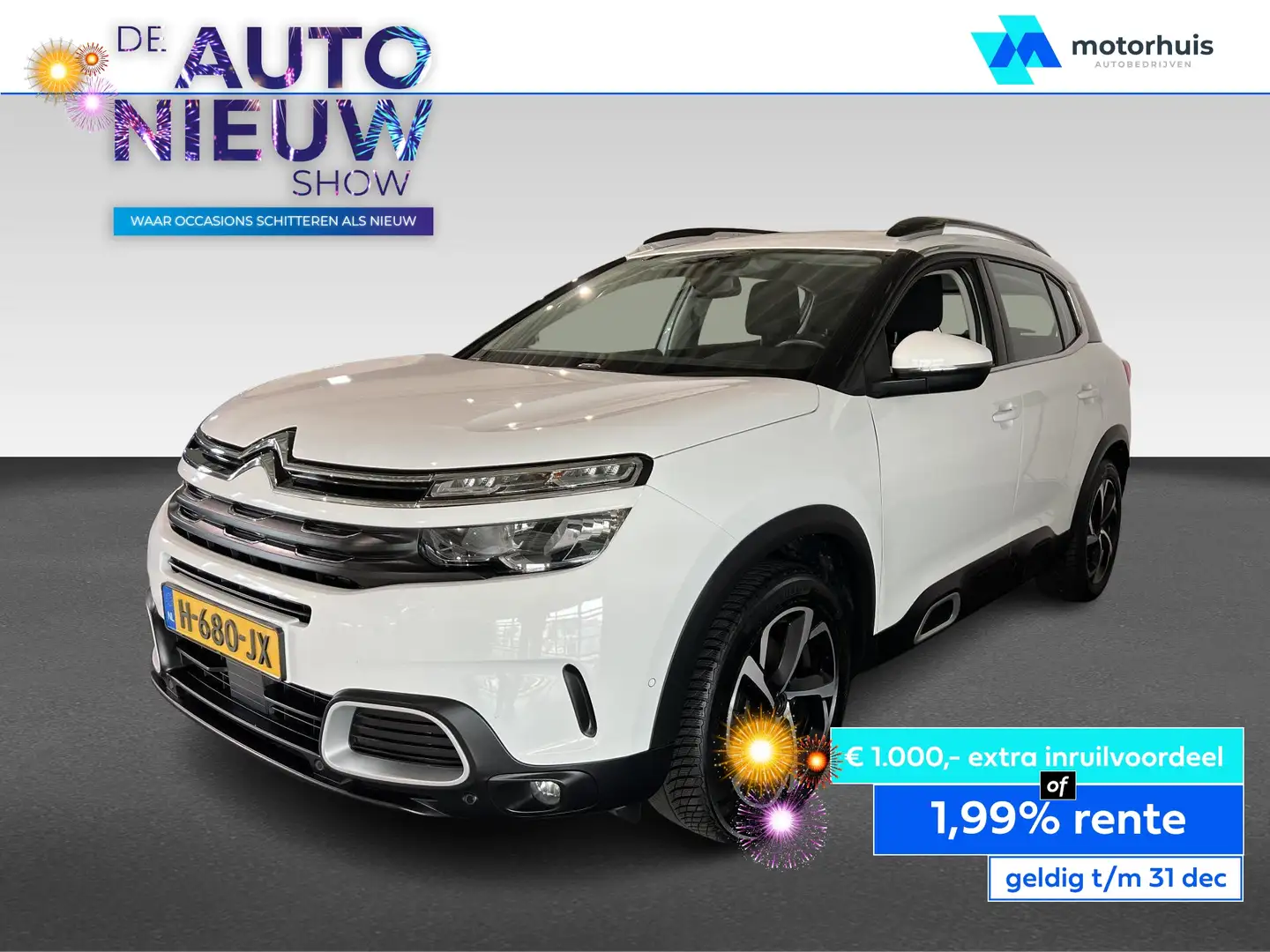 Citroen C5 Aircross 1.2 PureTech 130pk S&S Business Weiß - 1
