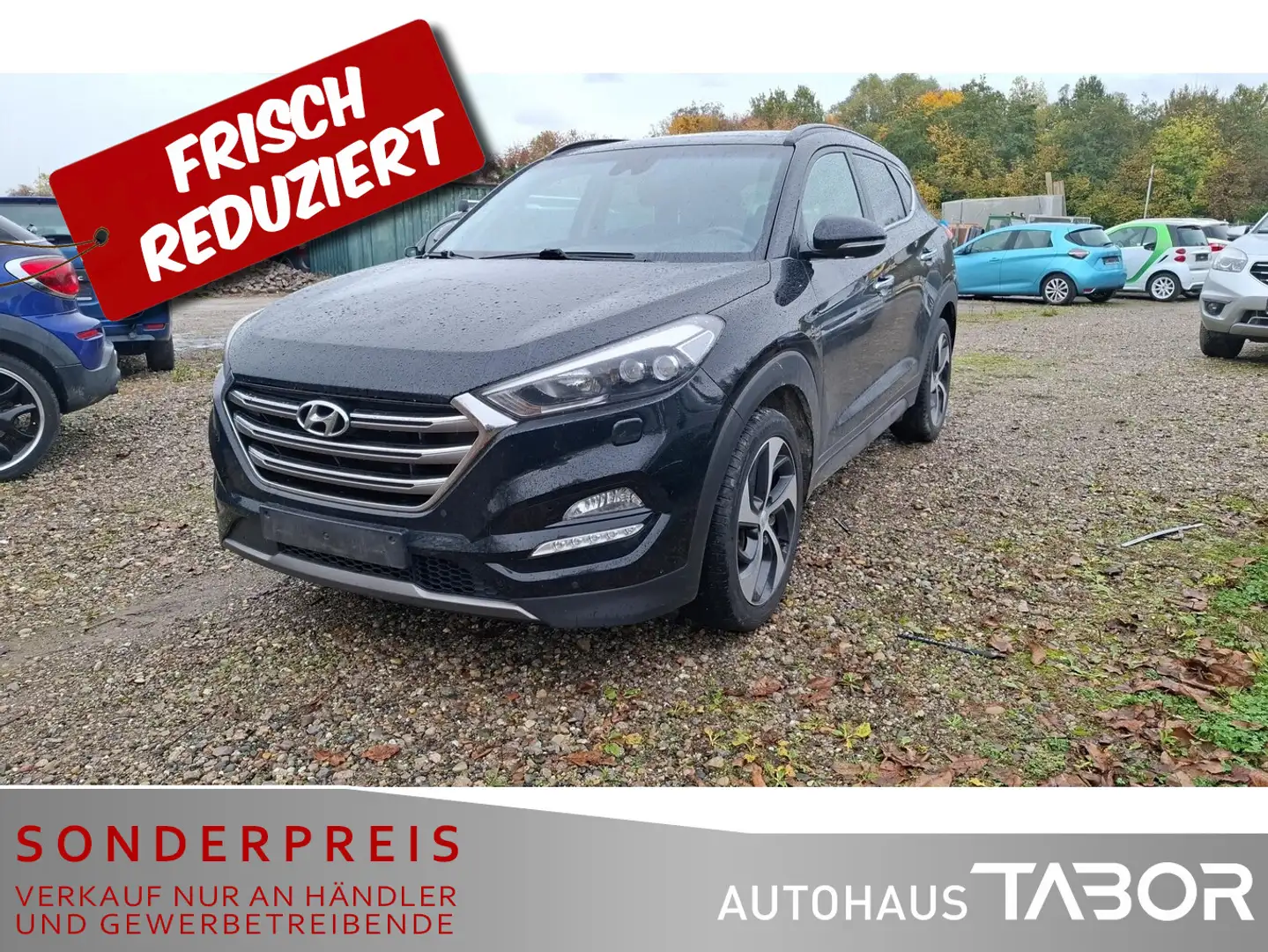 Hyundai TUCSON 1.6 Navi Pano PDC LM SHZ Schwarz - 1