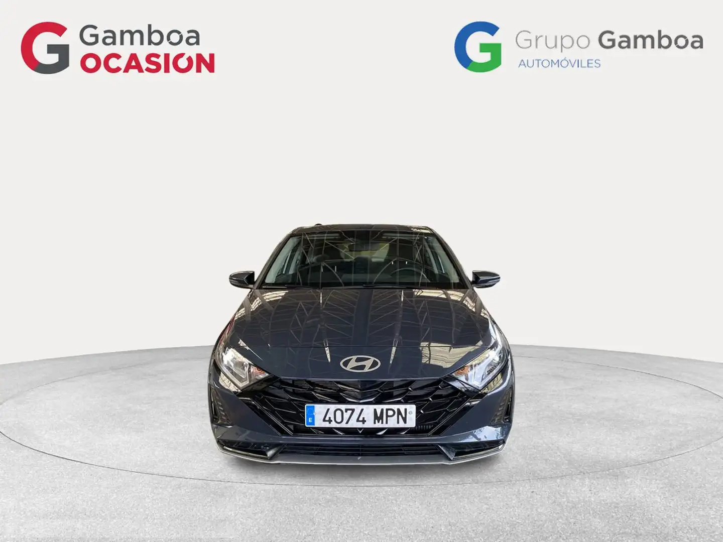 Hyundai i20 1.0 TGDI Klass 100 Gris - 2