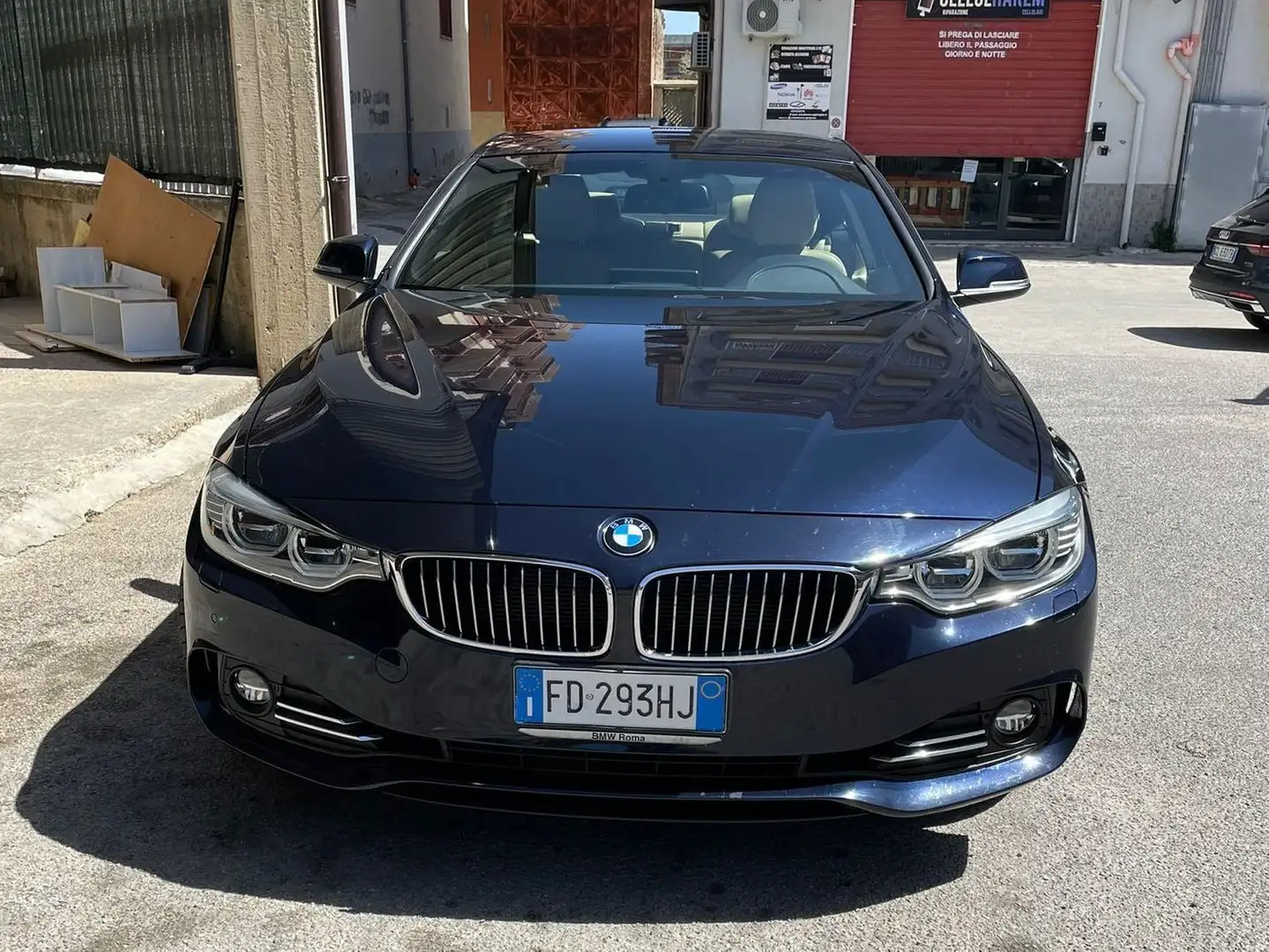 BMW 425 425d Coupe Luxury auto my15 Bleu - 2