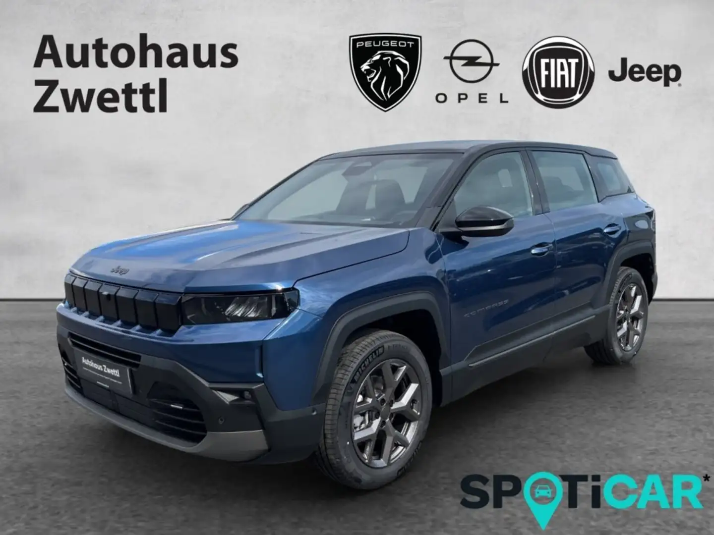 Jeep Compass Altitude MHEV 145 Blau - 1