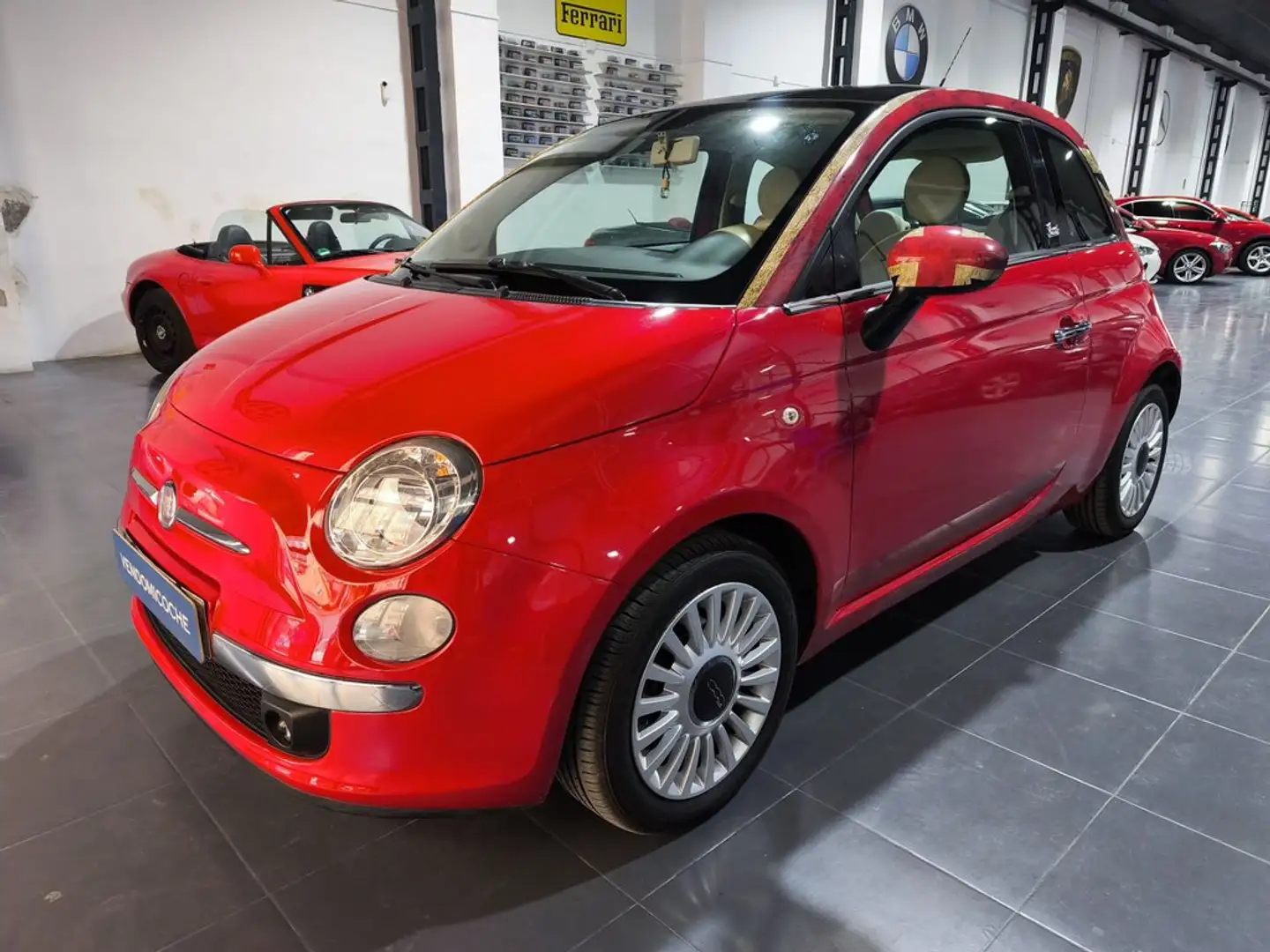 Fiat 500 1.2 8v 69 CV Pop Rojo - 1
