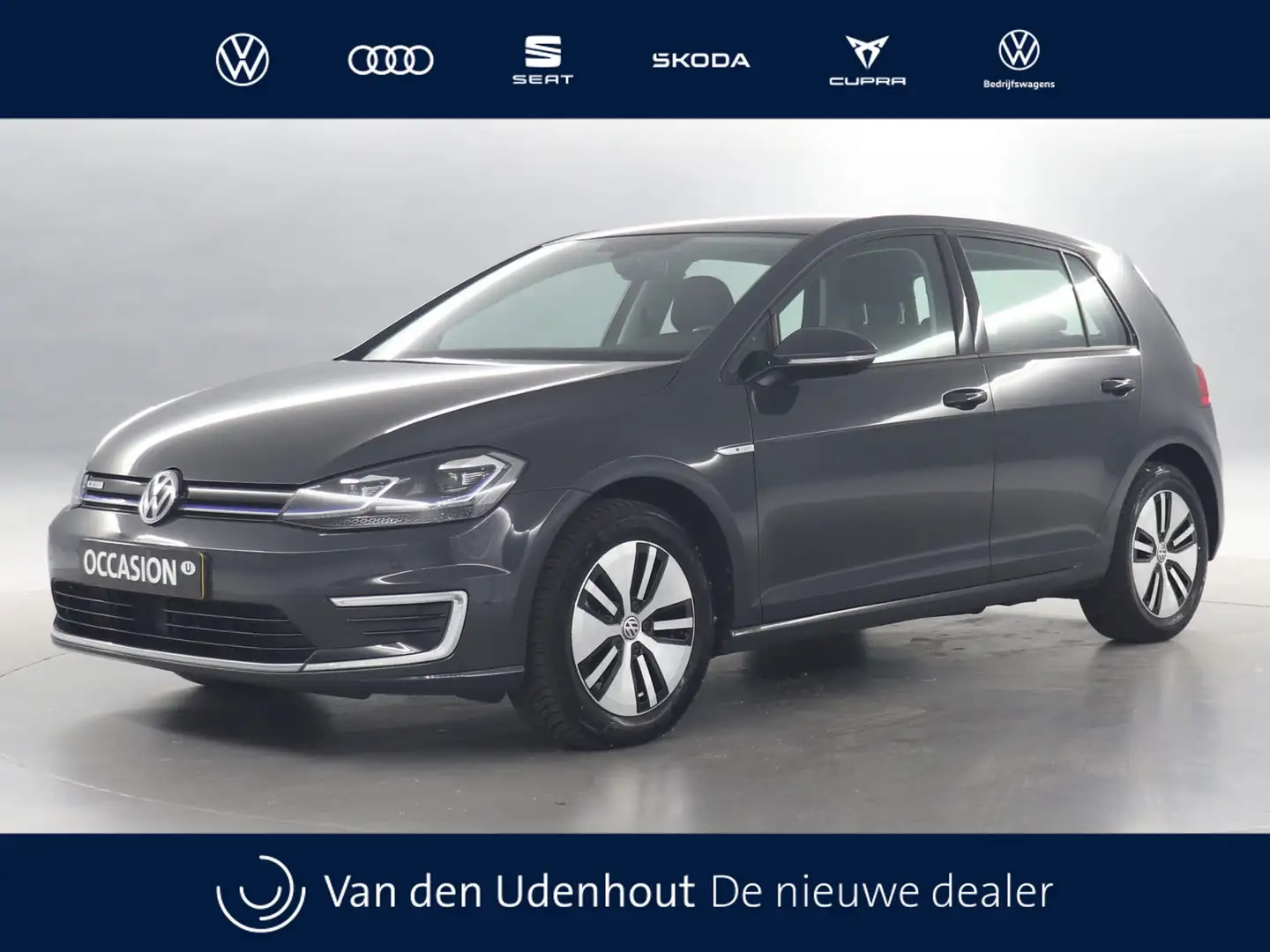Volkswagen e-Golf 36kWh / 136pk E-DITION / Adaptive Cruise / Navigat Gris - 1