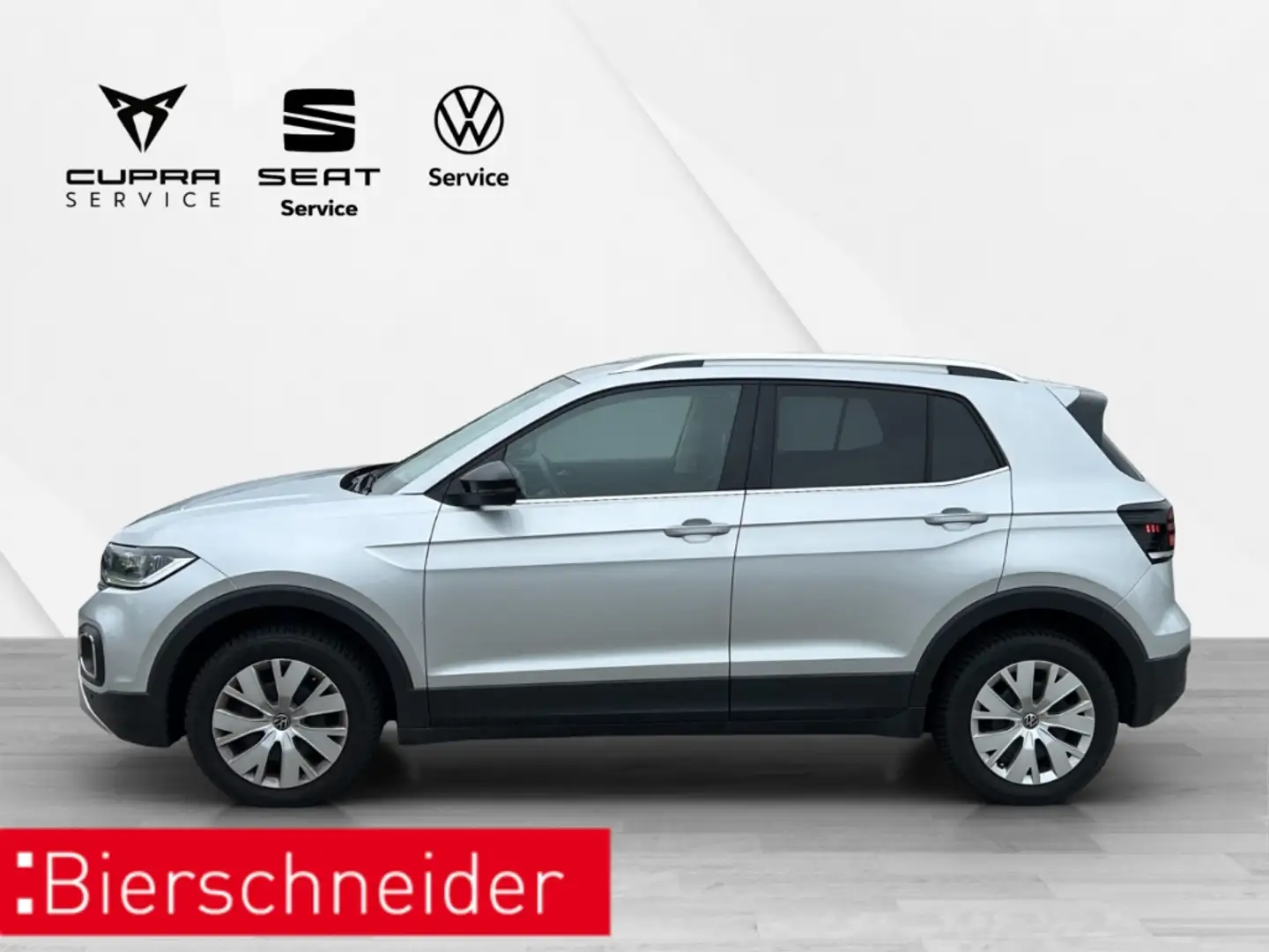 Volkswagen T-Cross 1.0 TSI DSG Style DIGITAL COCKPIT PRO LED NAVI 18 Silber - 2