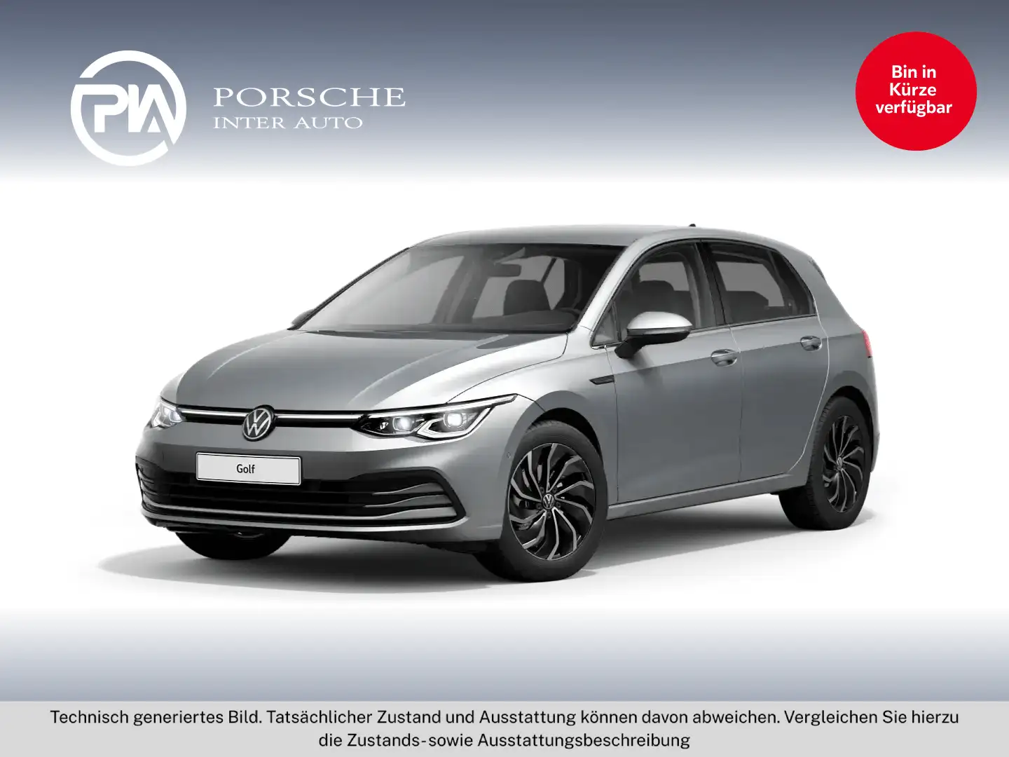 Volkswagen Golf Style TSI Silber - 1