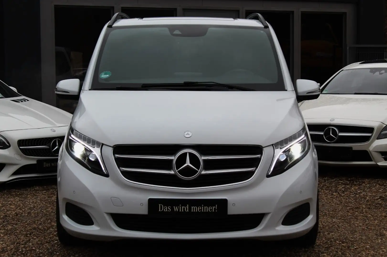 Mercedes-Benz V 220 d EDITION lang 7-G PLUS LED COMAND 7-SITZE Weiß - 2