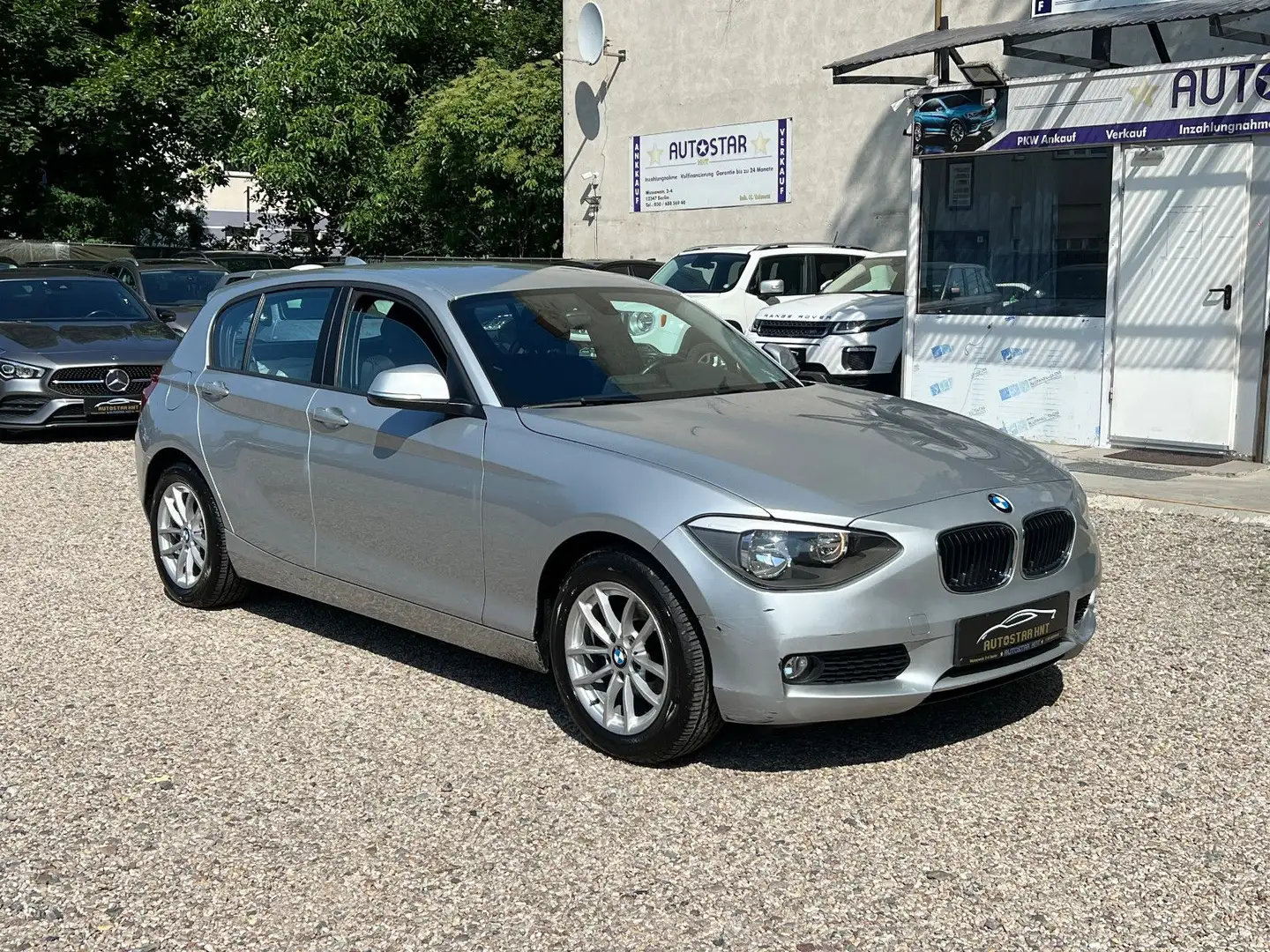 BMW 114 BMW 114  5-trg. 114d  8fach  ! SPARWUNDER ! Ezüst - 2