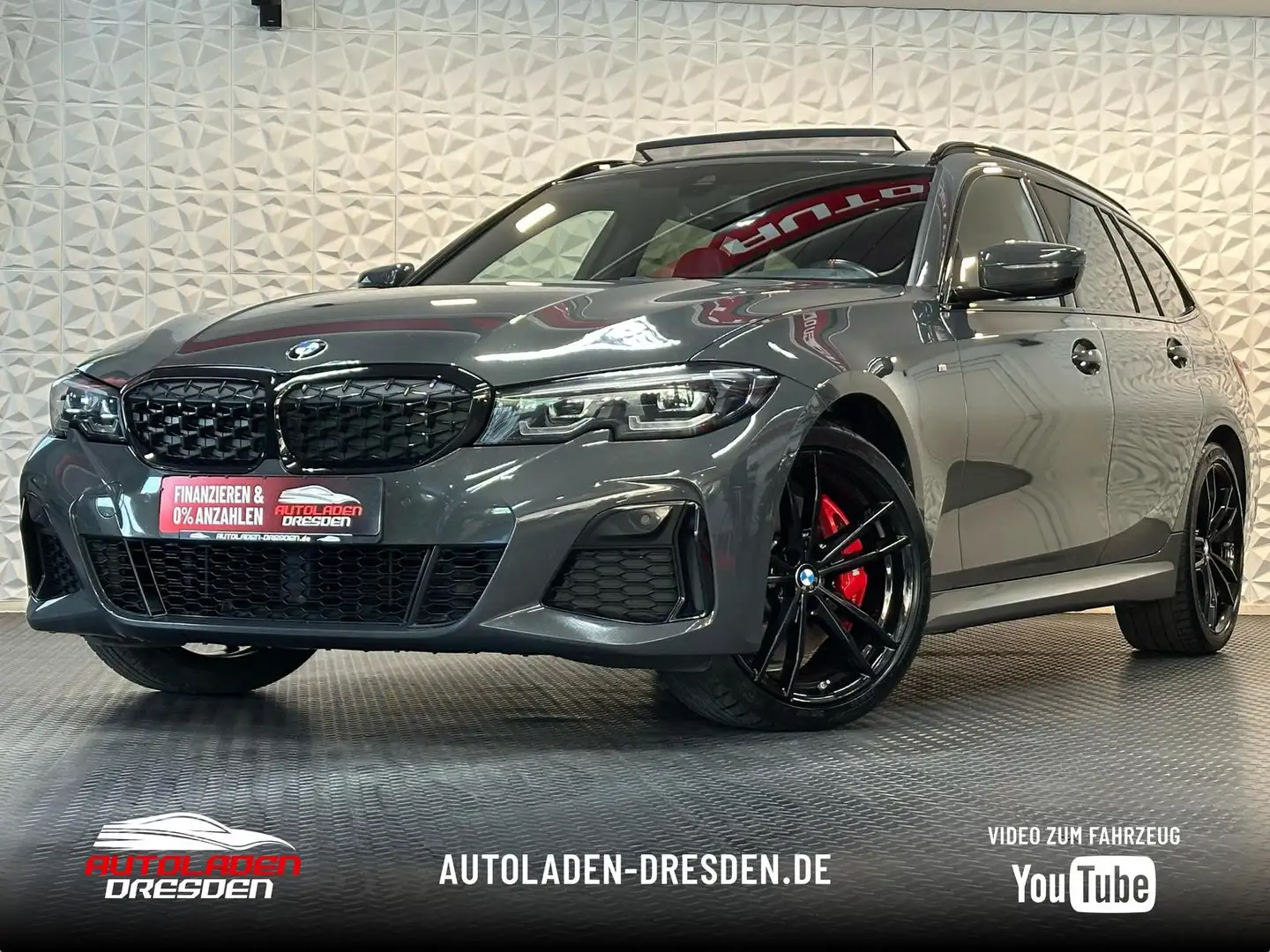 BMW 340 xDrive M SPORT PAKET SHADOW LED#SH#PAN#KEY Gris - 1