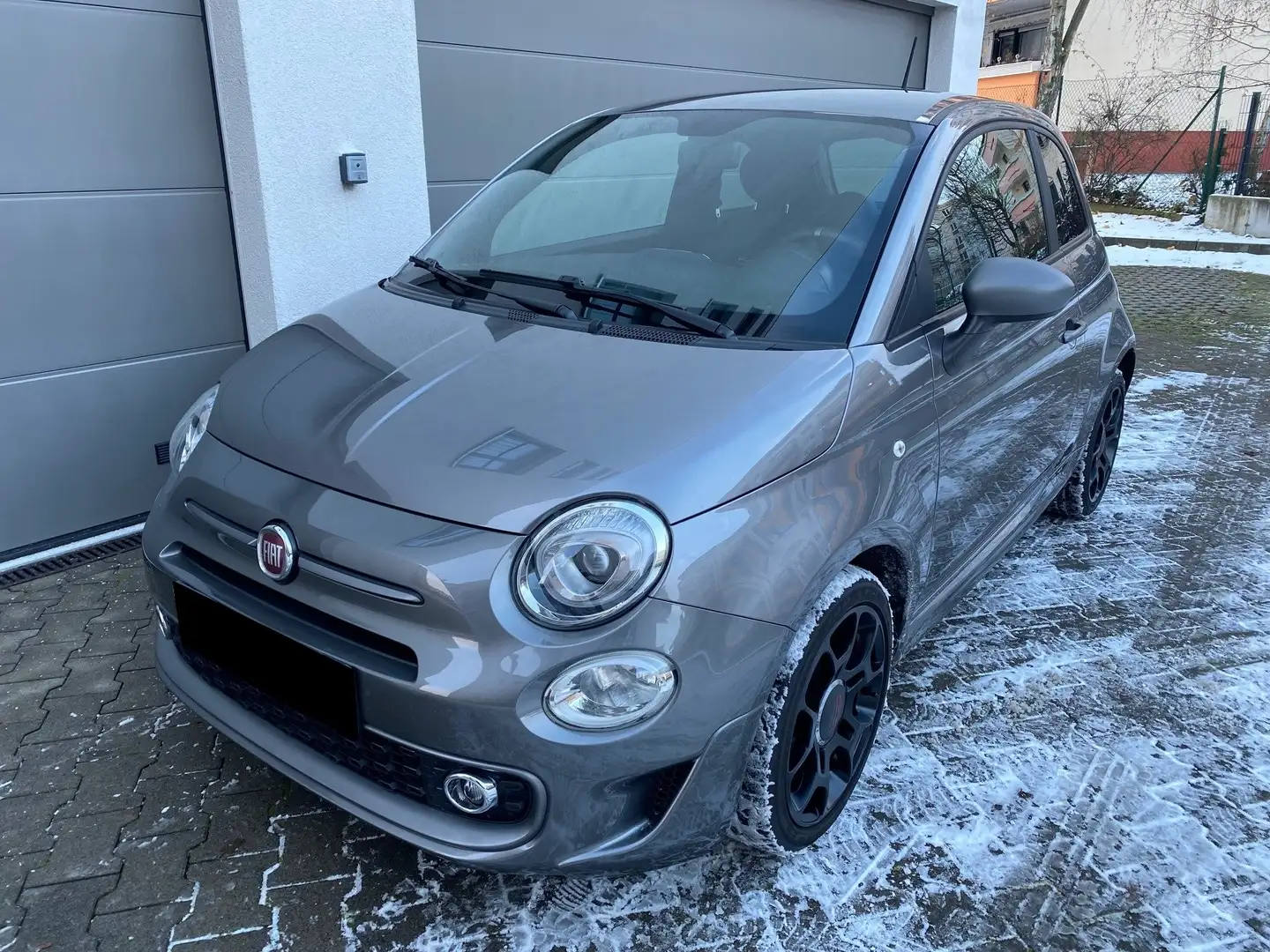Fiat 500 S Navi*DAB*Klima*Sport-Paket*UConnect*PDC Grau - 1