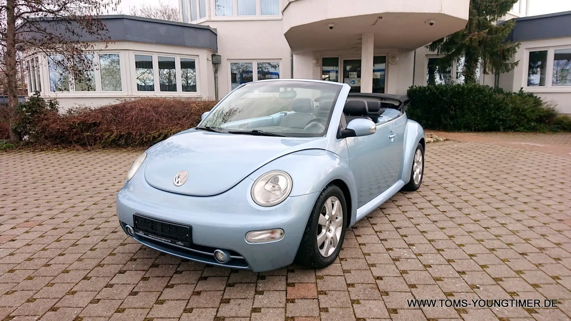 Volkswagen New Beetle 1.6 Highline Cabriolet -Leder-Scheckheft- Blauw - 1