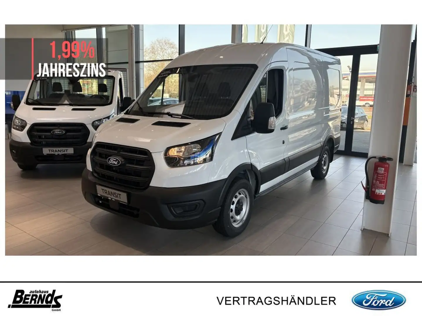 Ford Transit 310 L2H2 Lkw VA Basis Weiß - 1