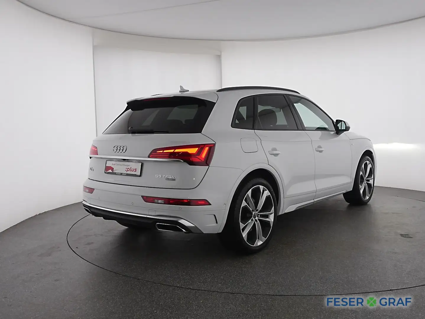 Audi Q5 S line 55 TFSI e quattro S tronic Matrix-LED / AHK Weiß - 2