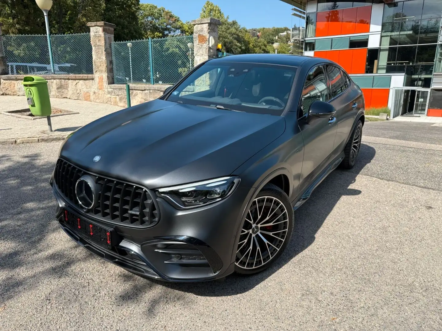 Mercedes-Benz GLC 43 AMG Coupe 4Matic DISTR,PANO,HUD,BURM,21" Grijs - 2